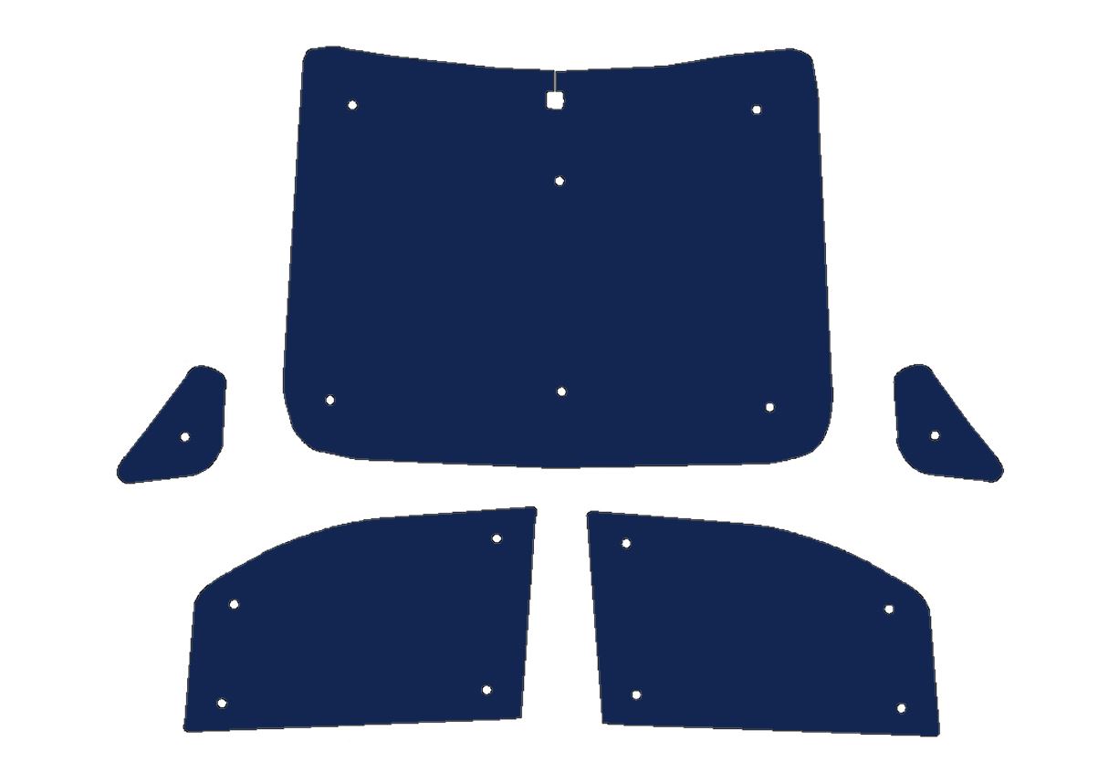 Thermo Rollos für Honda Stepwagon (2009-2015)(RK1-6) Fenster Rollos - Bild 11 von 12