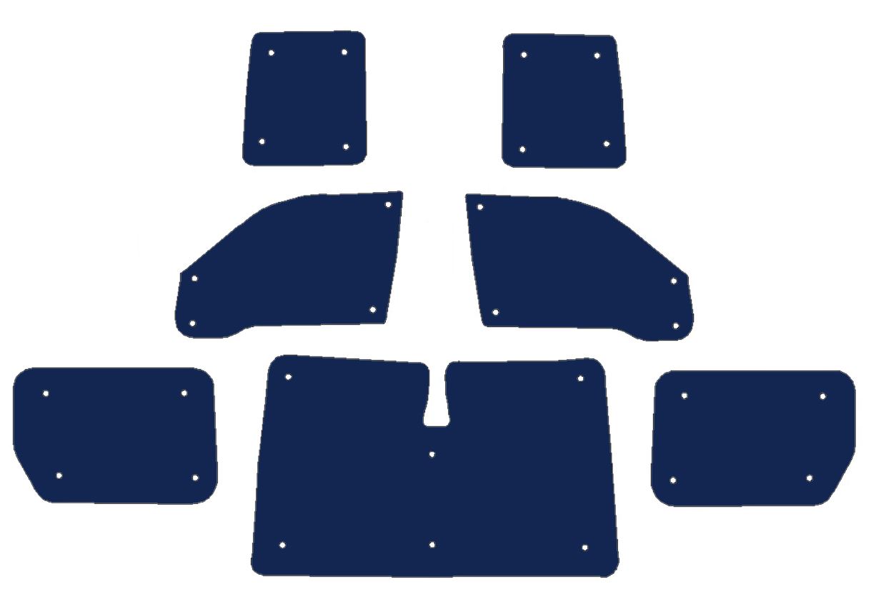 Passend für Ford Transit Connect (2002-2013) Thermo Rollos, Fensterrollos, Wohnmobil - Bild 12 von 12
