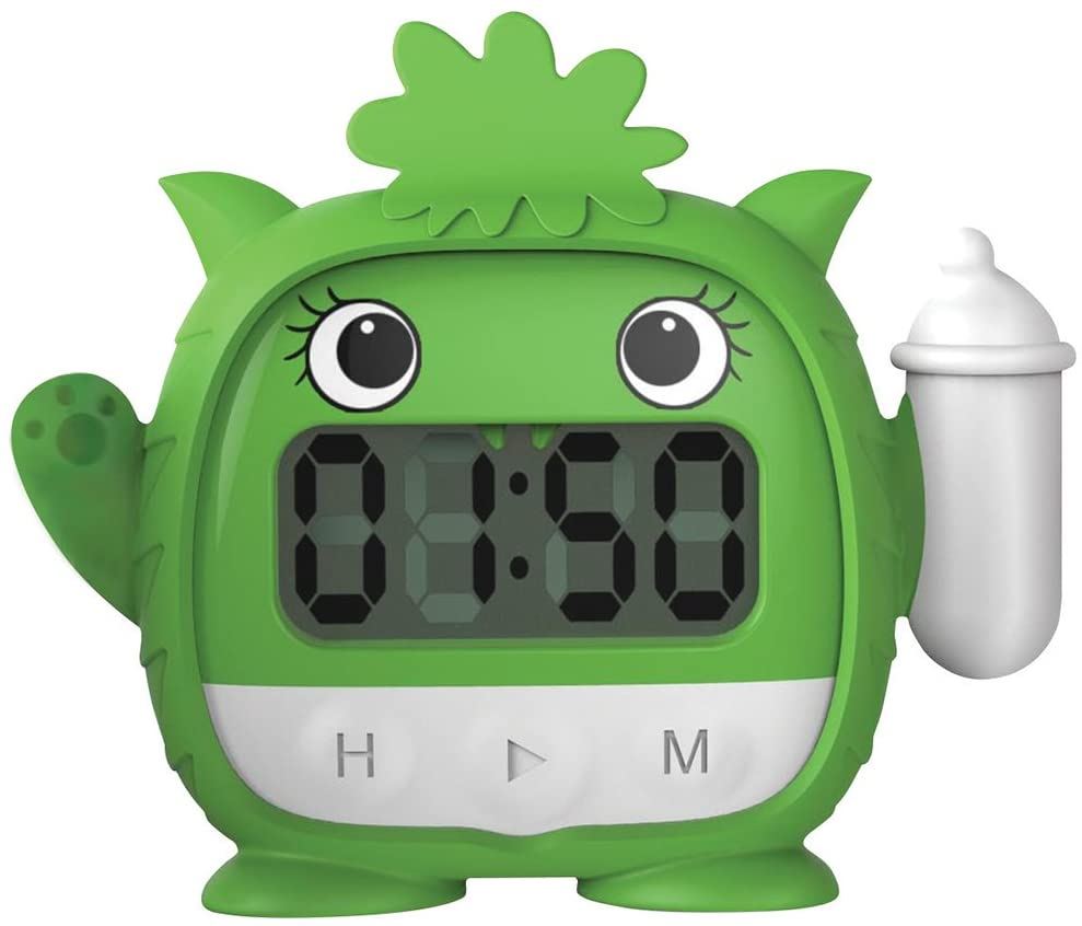Milk Monster Baby Milk Timer Thermometer Glow In The Dark - Picture 4 of 17