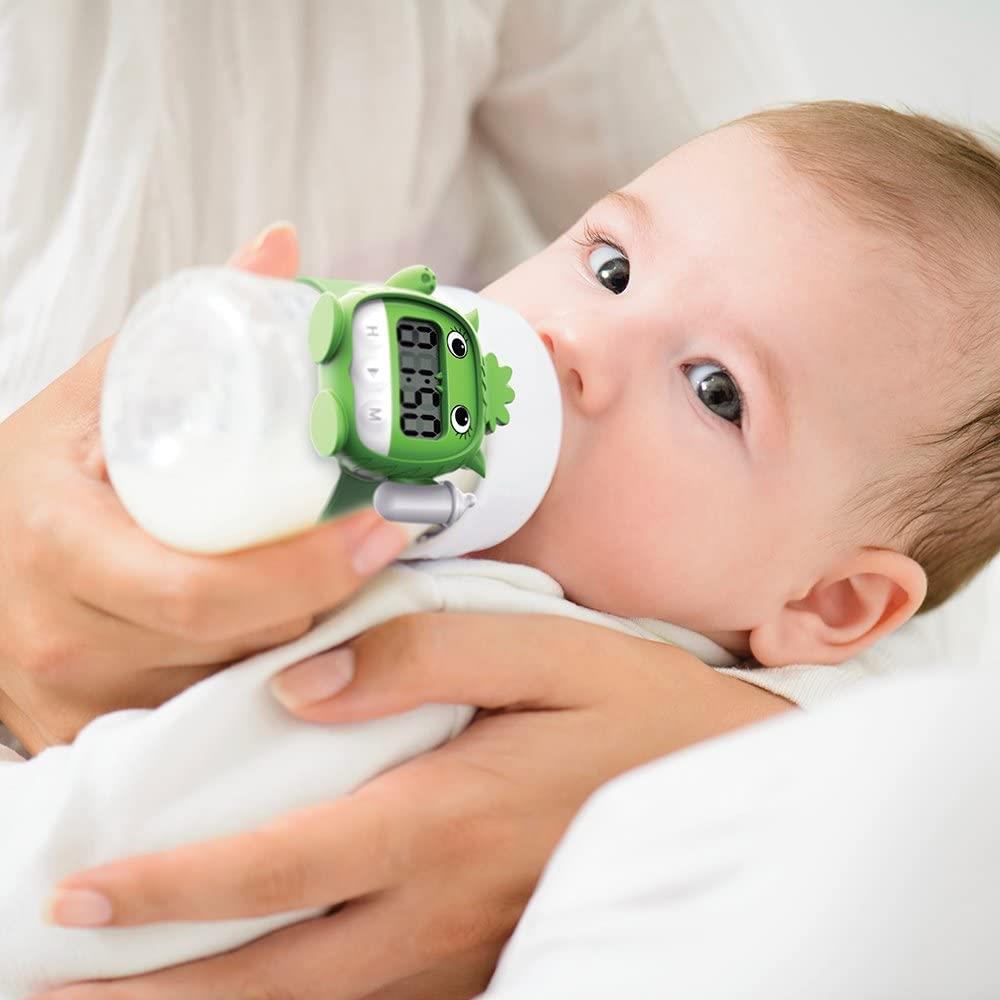 Milk Monster Baby Milk Timer Thermometer Glow In The Dark - Picture 8 of 17