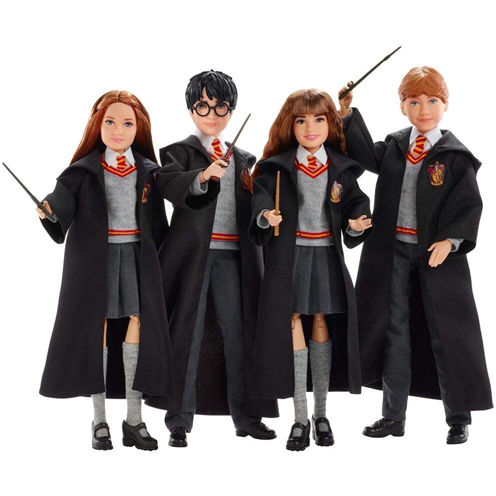 HARRY POTTER ACTION Figure Doll Ron Weasley Hermione Granger Hogwarts  HARRY POTTER ACTION Figure Doll Ron Weasley Hermione Granger Hogwarts