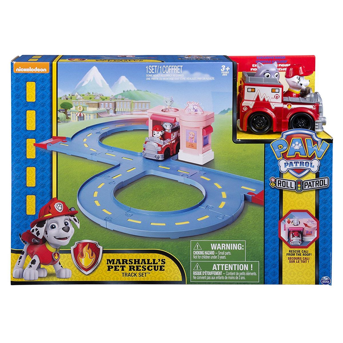 New Paw Patrol Marshall S Pet Rescue Or Rocky S Barn Rescue Track
