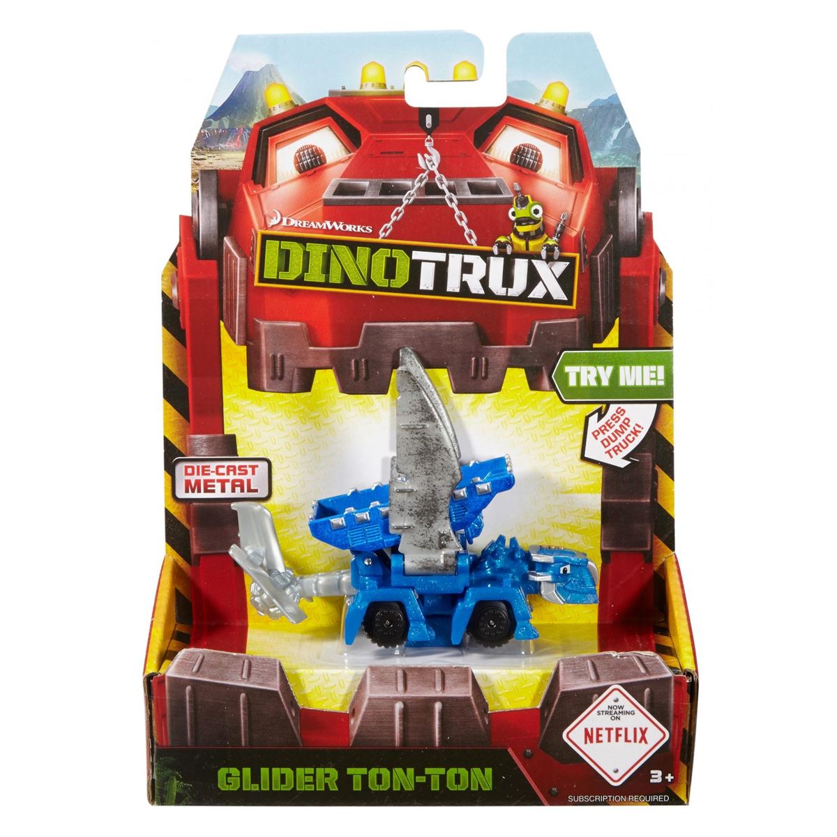 New Dinotrux DieCast Metal Figure Pack Glider TonTon Or Shadow Ty Rux