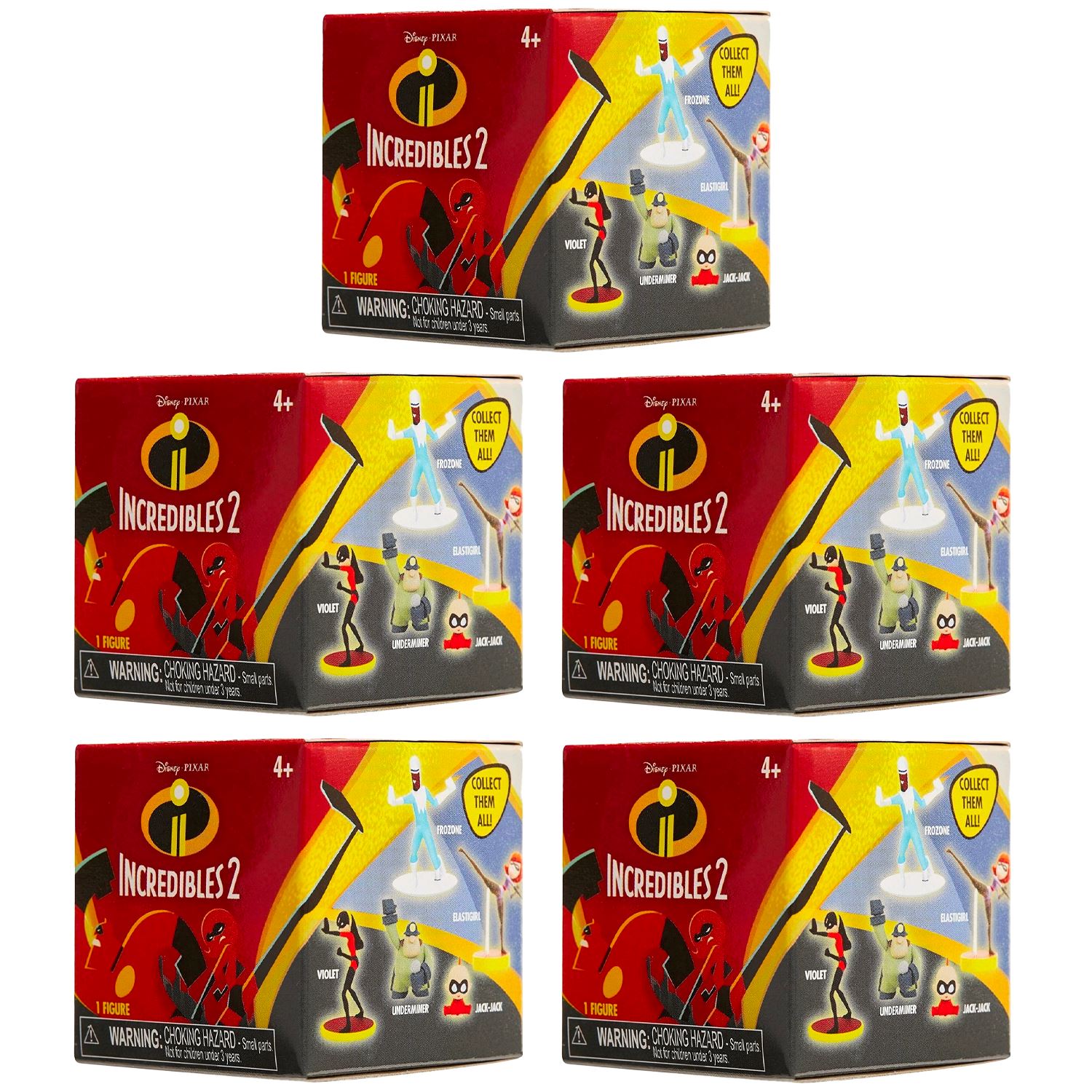 Jakks INCREDIBLES 2 Disney Pixar Mini Figures Mystery Blind Box Toy - Picture 17 of 40