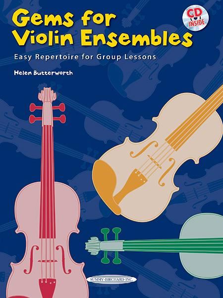 Gems for Violin Ensembles 1 Violin Book & CD By Helen Butterworth