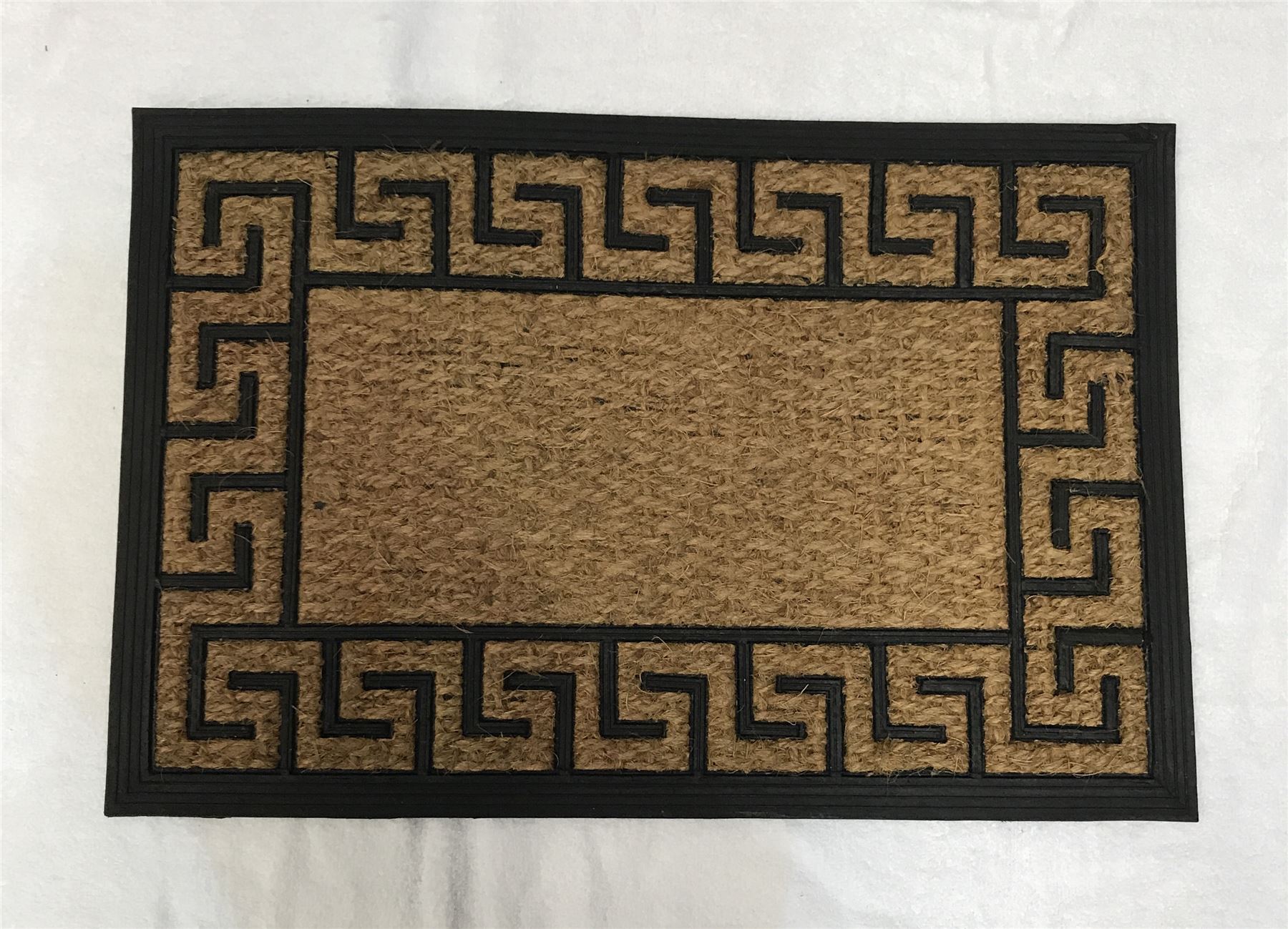 Panama Entrance Door Mats Natural Coir NonSlip Half Moon