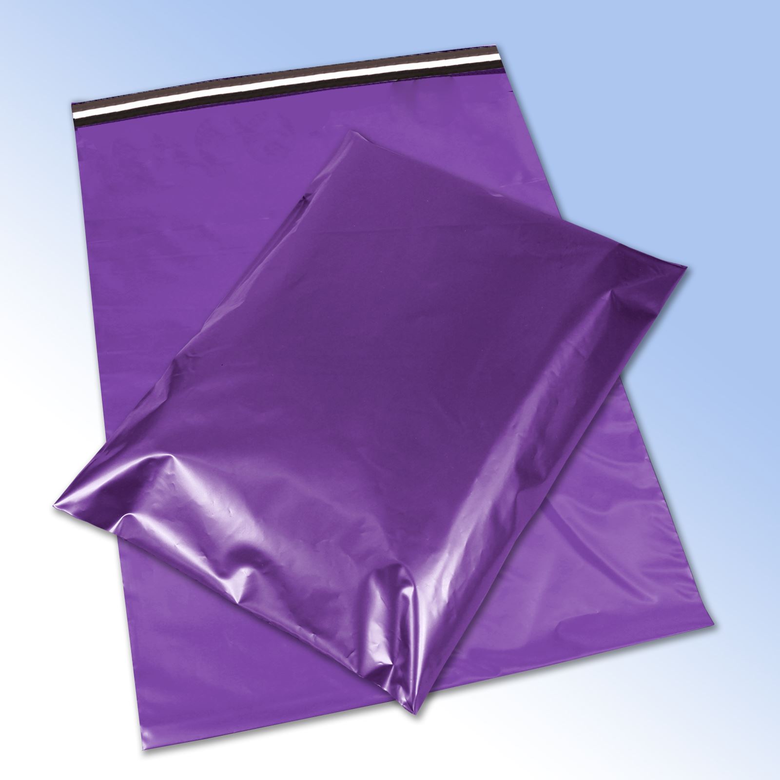 Coloured Strong 50 Micron COEX Postage Self Seal Plastic Mailing Bags