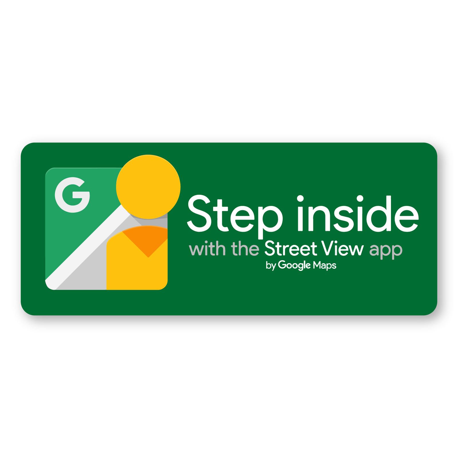 Google Street View Signs, Vinyl Sticker, Window, Door, Wall Stickers eBay
