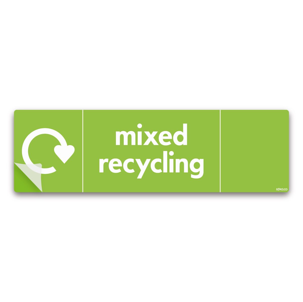Mixed Recycling WRAP Recycle Now Signs, Vinyl Sticker, Laminated, Rigid Plastic eBay
