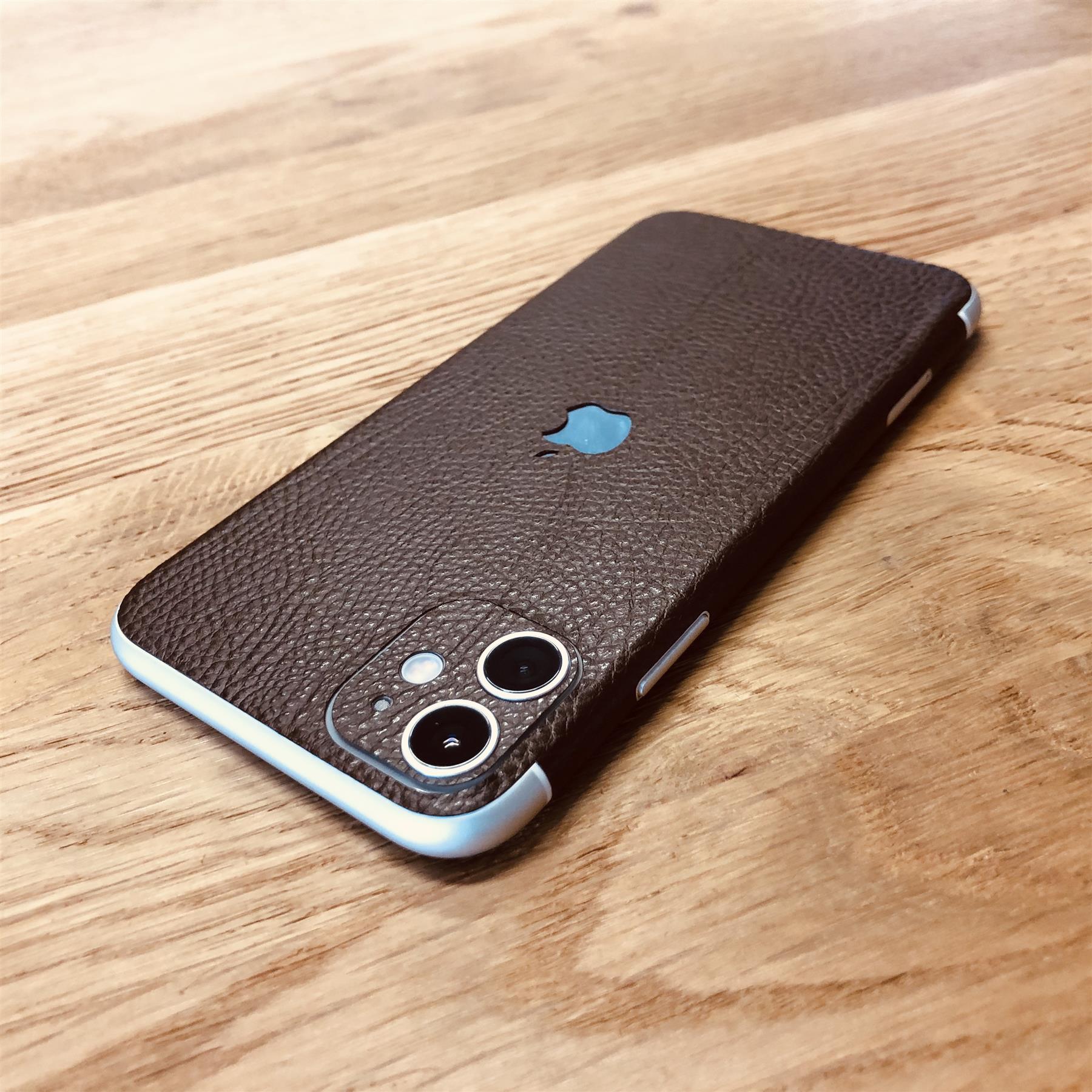 Textured Leather Vinyl wrap skin sticker for Apple iPhone 11, 6.1" screen size eBay