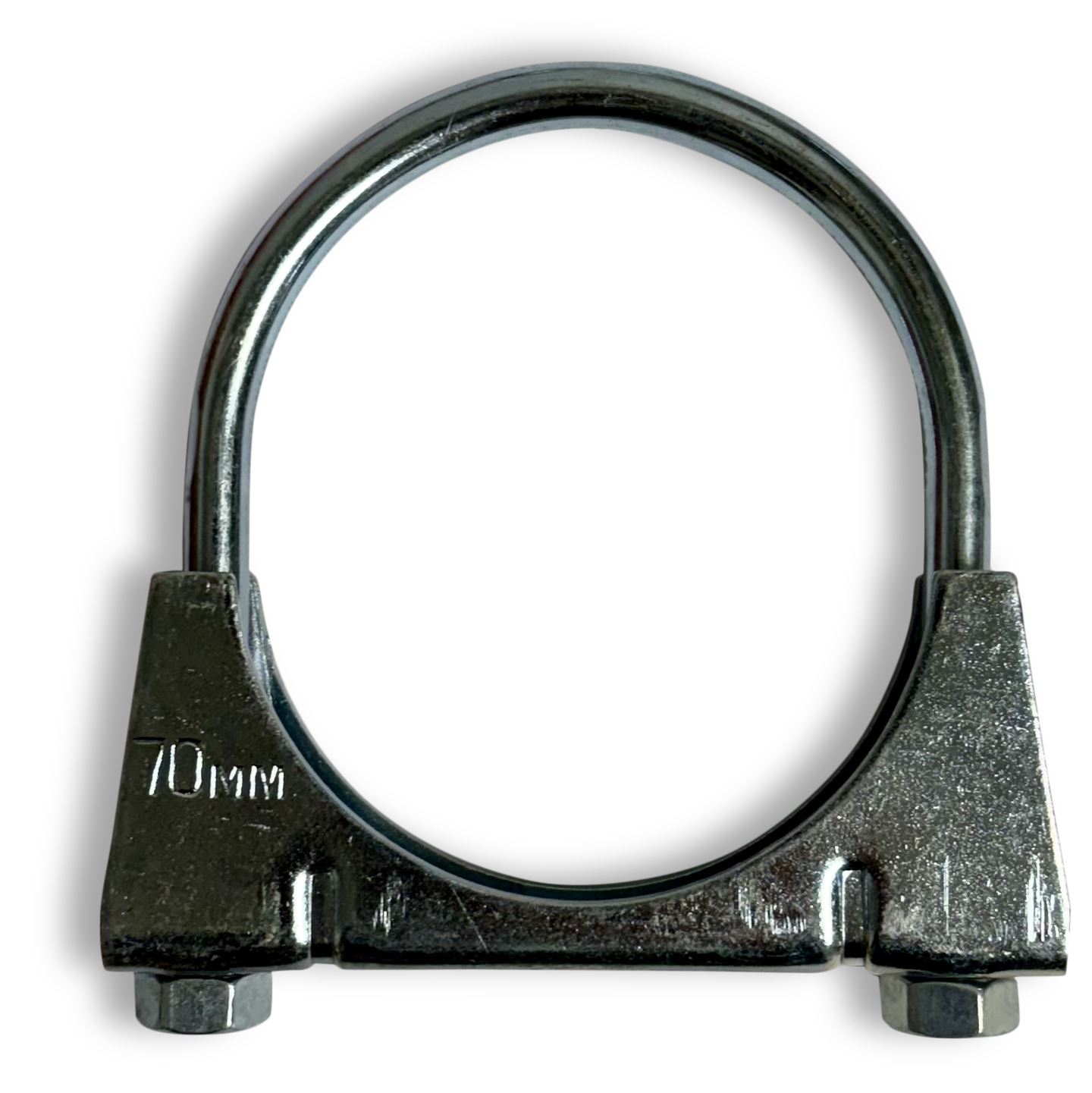 U Bolt Exhaust Clamps Universal Heavy Duty Clips with Nuts 28mm to 77mm 1″ to 3″