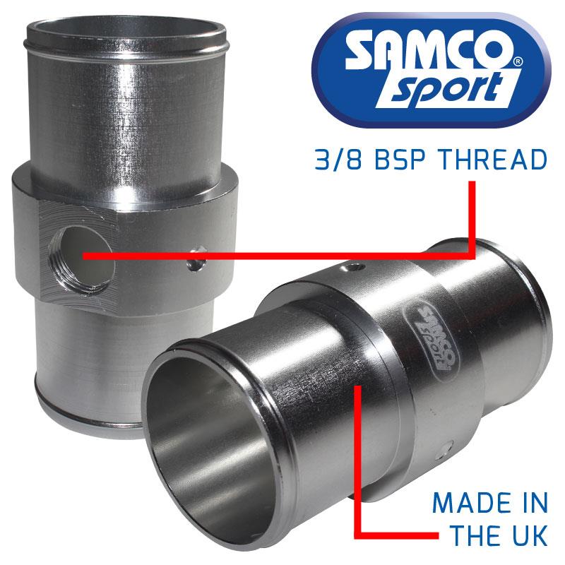 Aluminium Water Temperature Gauge Sensor Adaptor Samco Sport 1/8 or 3/8 Thread - Picture 3 of 3