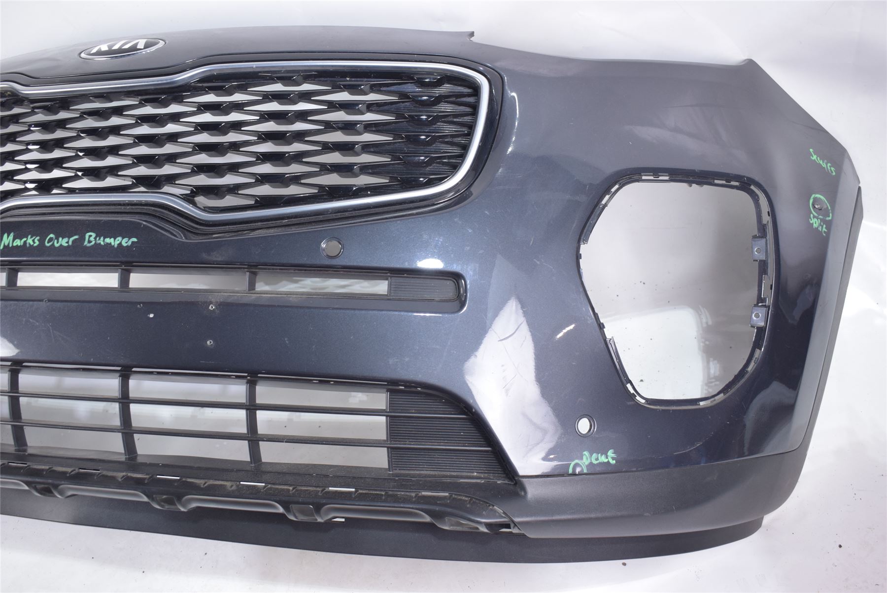 KIA SPORTAGE 2016On FRONT BUMPER in GREY and LOWER SKIRT VALANCE