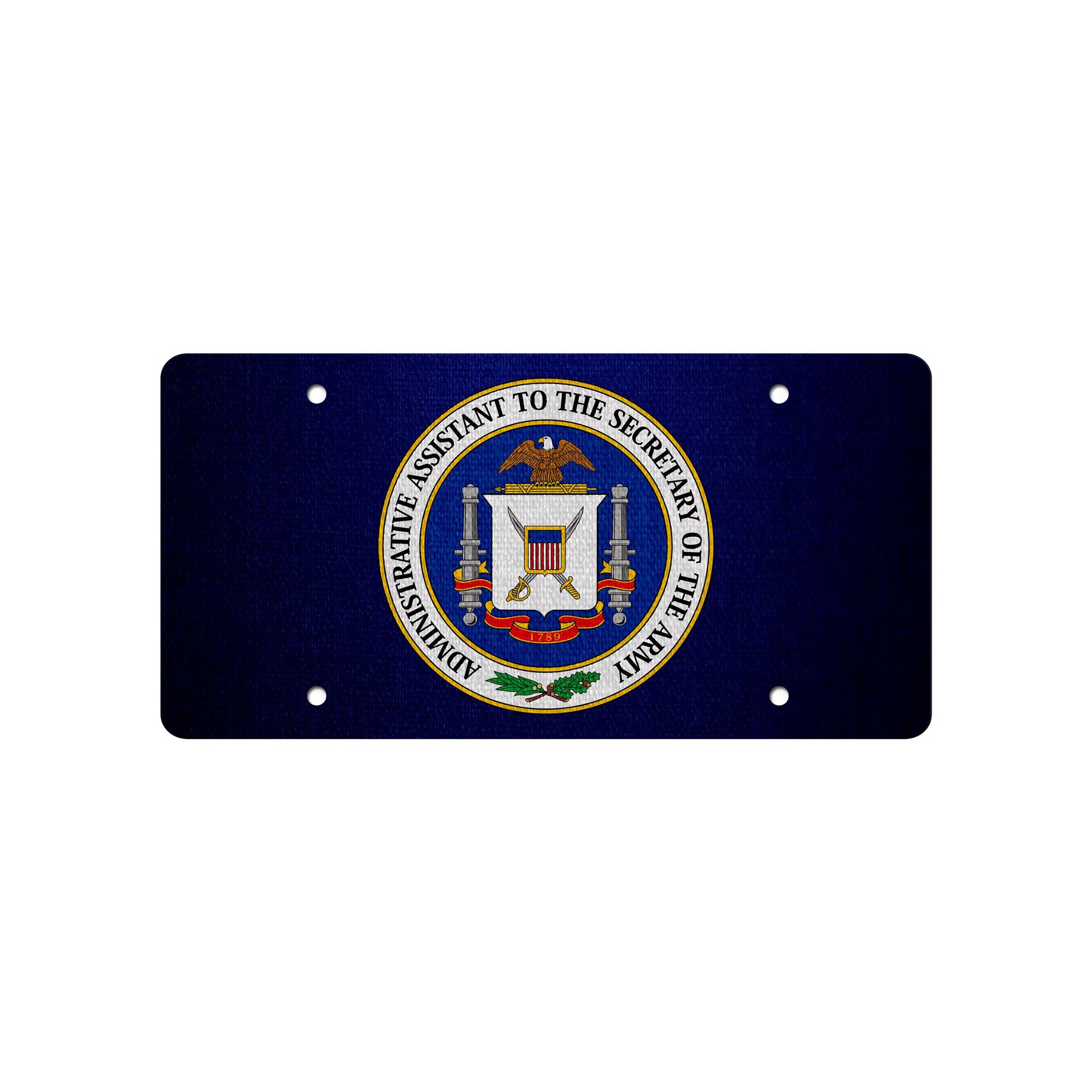 High Grade Aluminum License Plate - US Army Divisions - Many Options - Picture 2 of 17