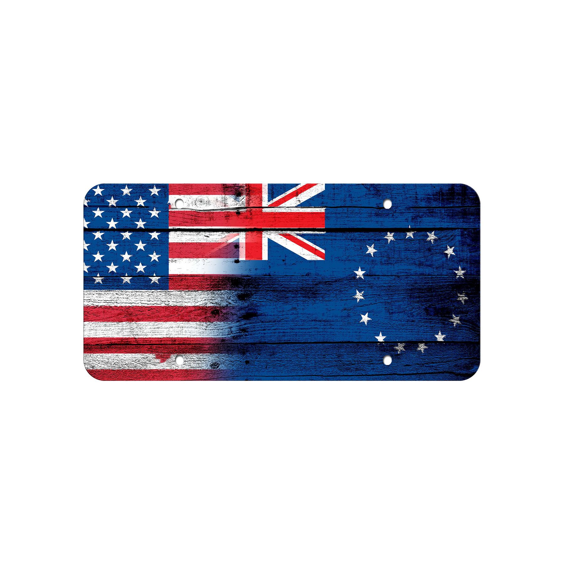 High Grade Aluminum License Plate - Flag of Cook Islands - Many Options - Picture 10 of 10