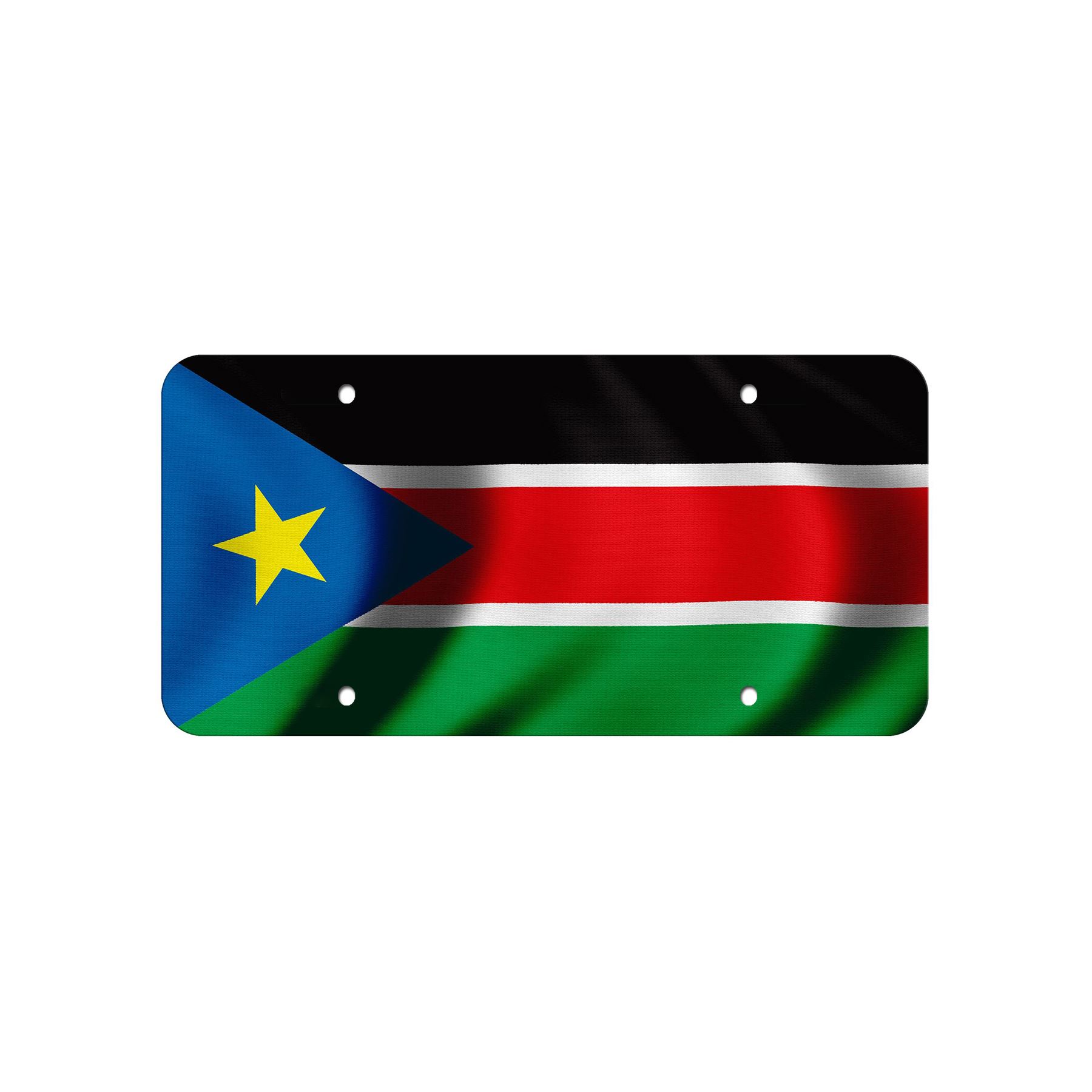 Aluminum License Plate - Flag of South Sudan (Sudanese) - Many Options - Picture 7 of 10