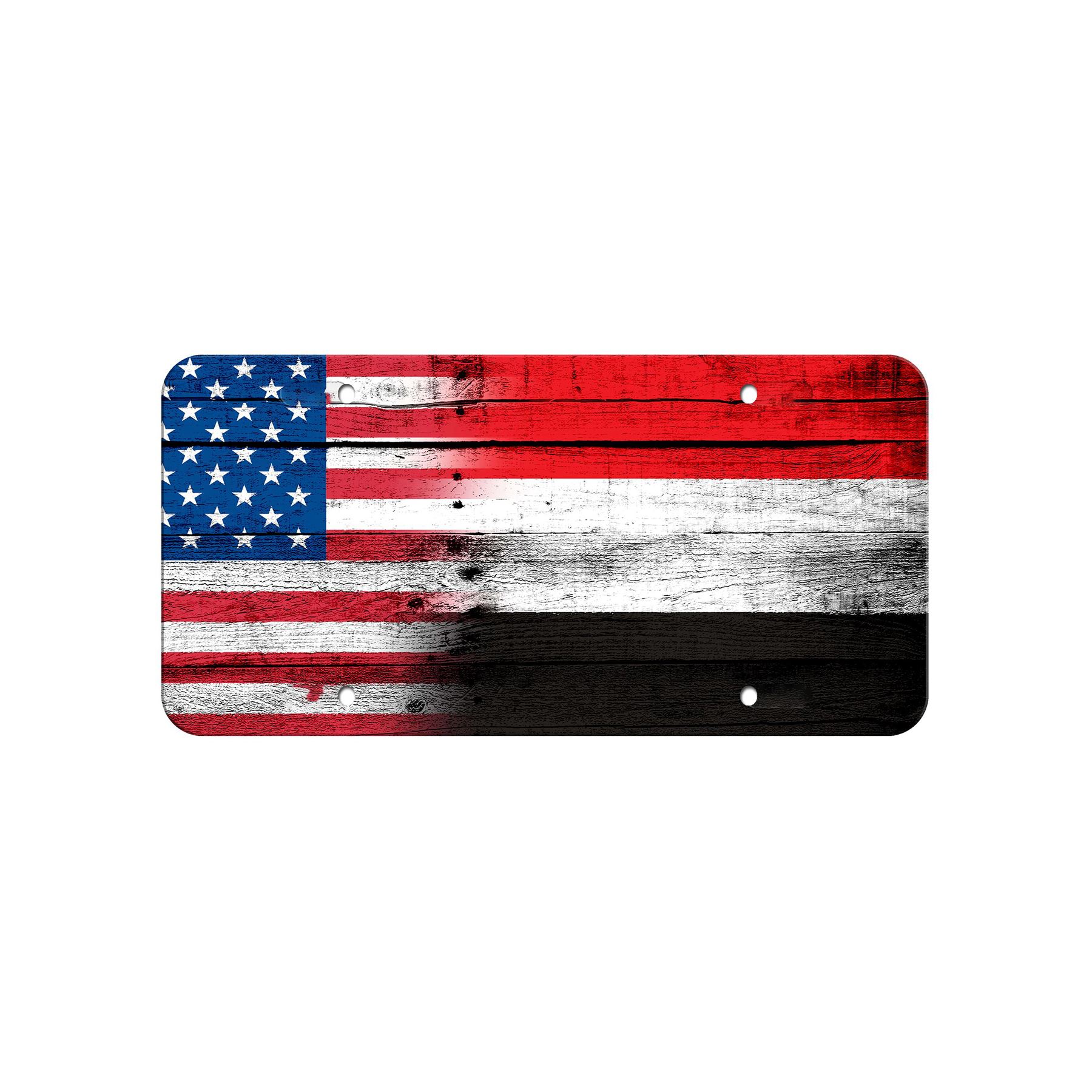 High Grade Aluminum License Plate - Flag of Yemen (Yemeni) - Many Options - Picture 10 of 10