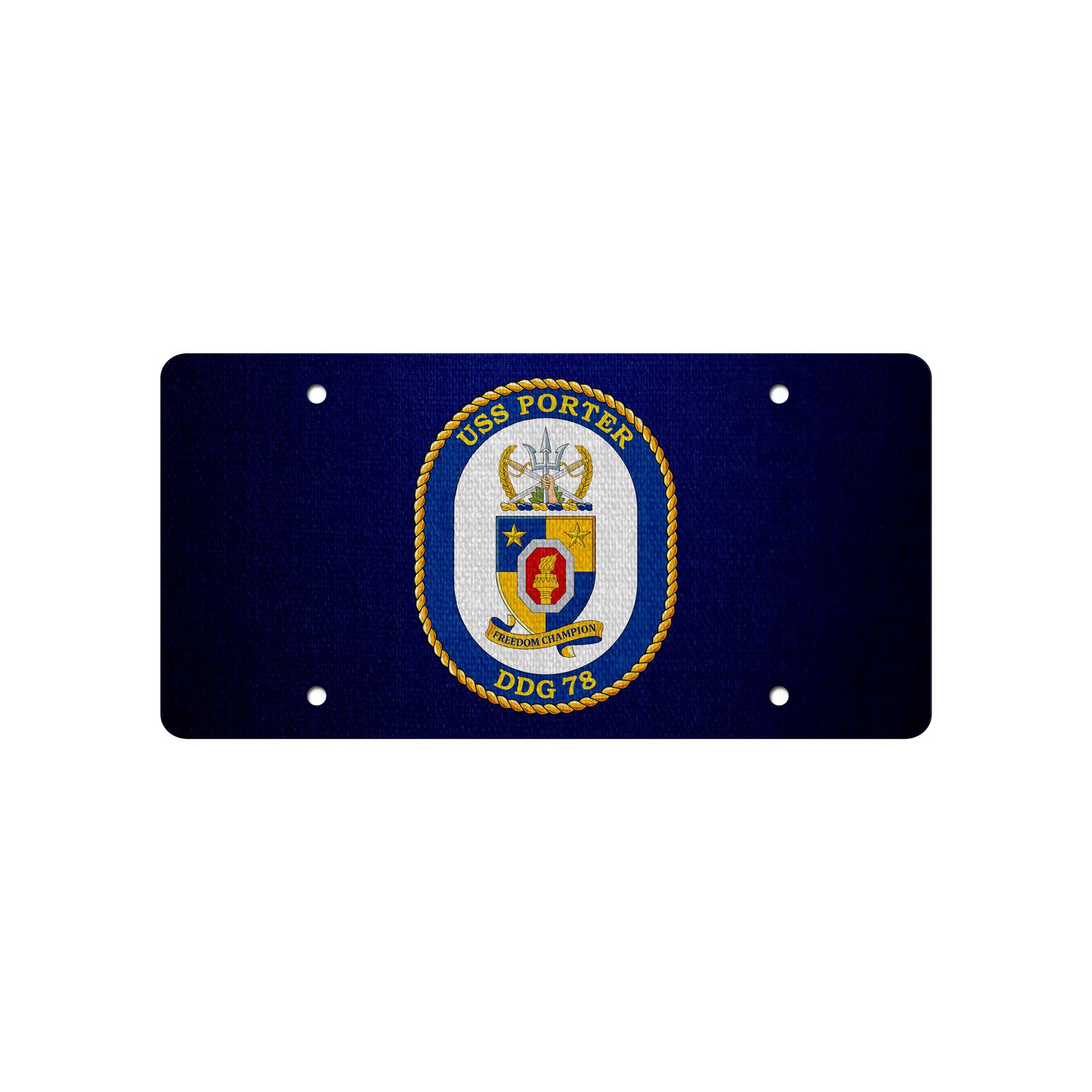 High Grade Aluminum License Plate - US Navy Divisions - Many Options - Picture 27 of 31