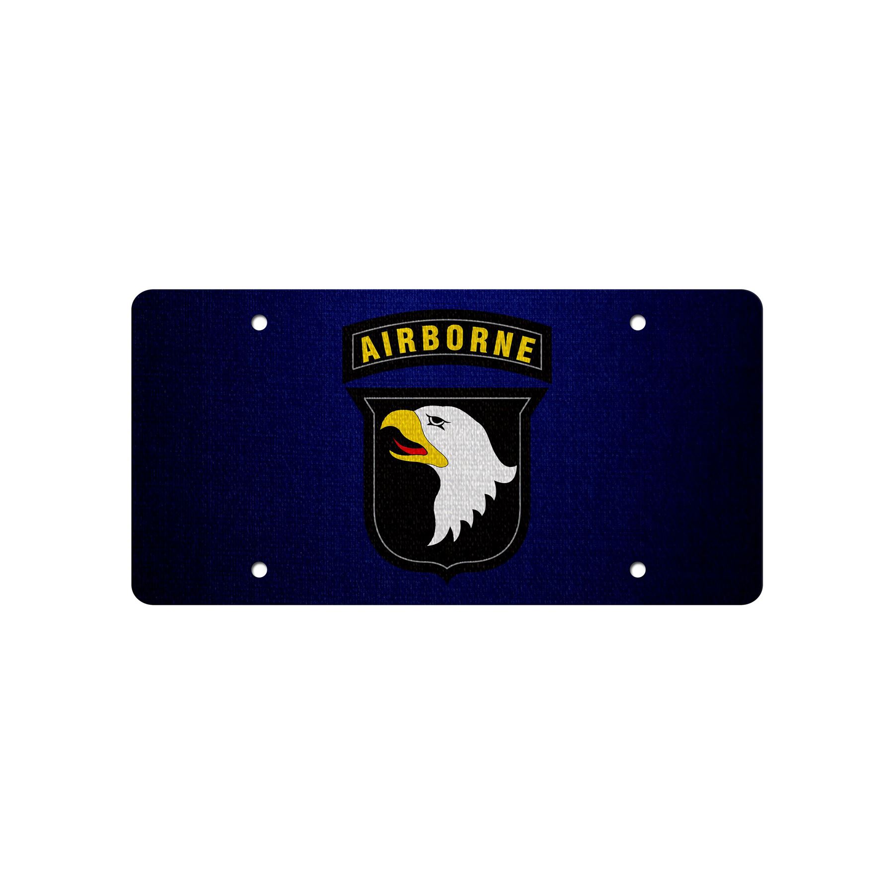 High Grade Aluminum License Plate - US Army Divisions - Many Options - Picture 10 of 13