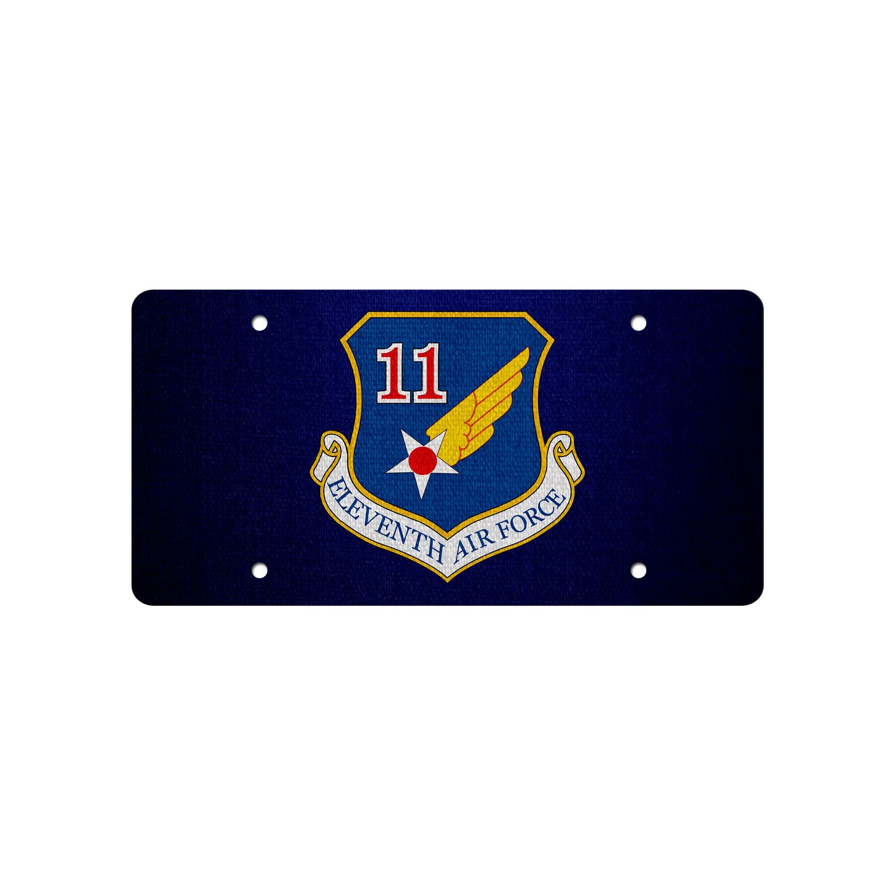 Hochwertiges Aluminium-Nummernschild - US Air Force Divisions - viele Optionen - Bild 15 von 18