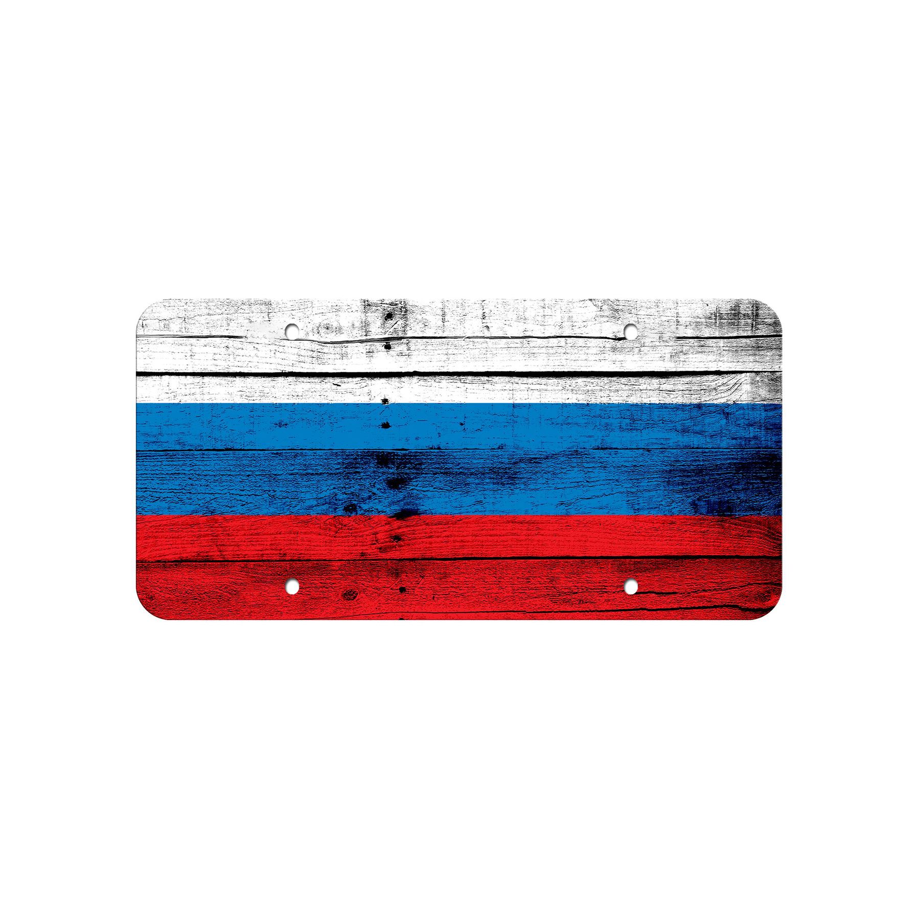 Targa in alluminio - bandiera della Federazione Russa Russia - molte opzioni - Foto 9 di 10
