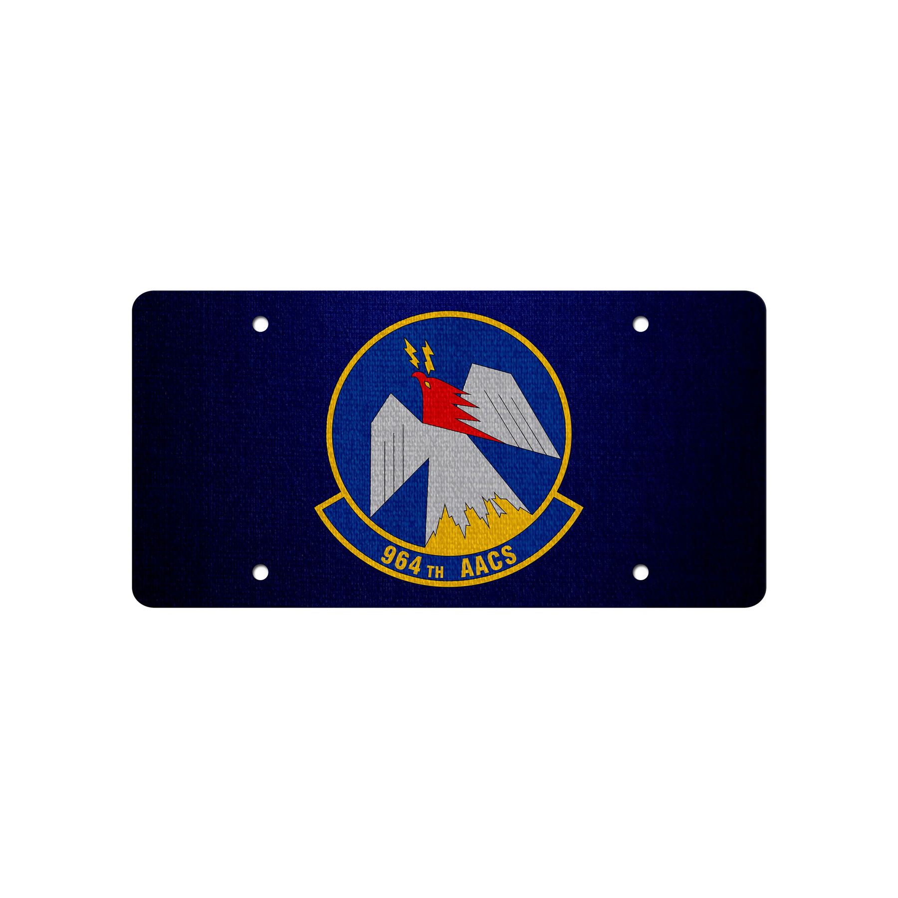 Hochwertiges Aluminium-Nummernschild - US Air Force Divisions - viele Optionen - Bild 11 von 18
