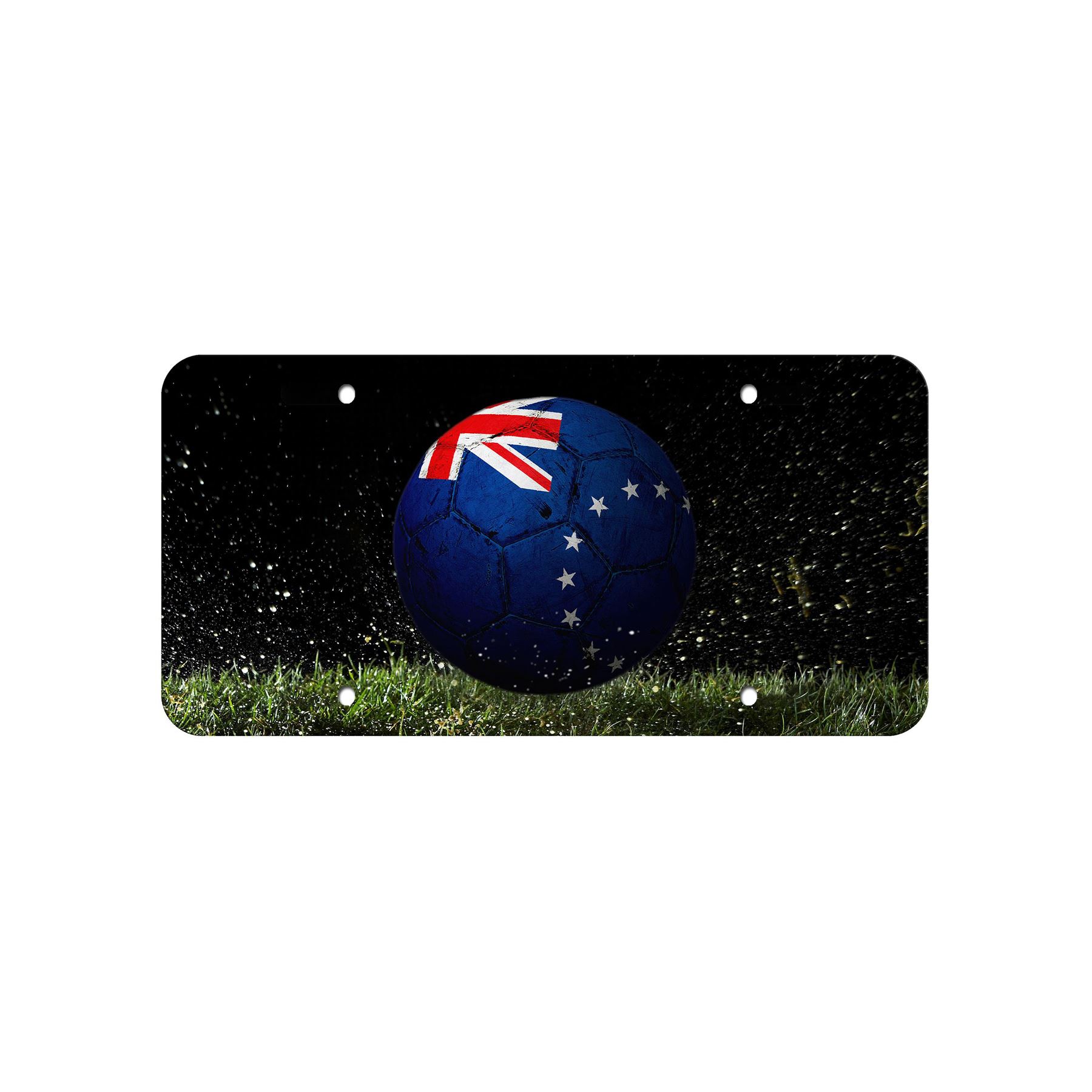 High Grade Aluminum License Plate - Flag of Cook Islands - Many Options - Picture 6 of 10