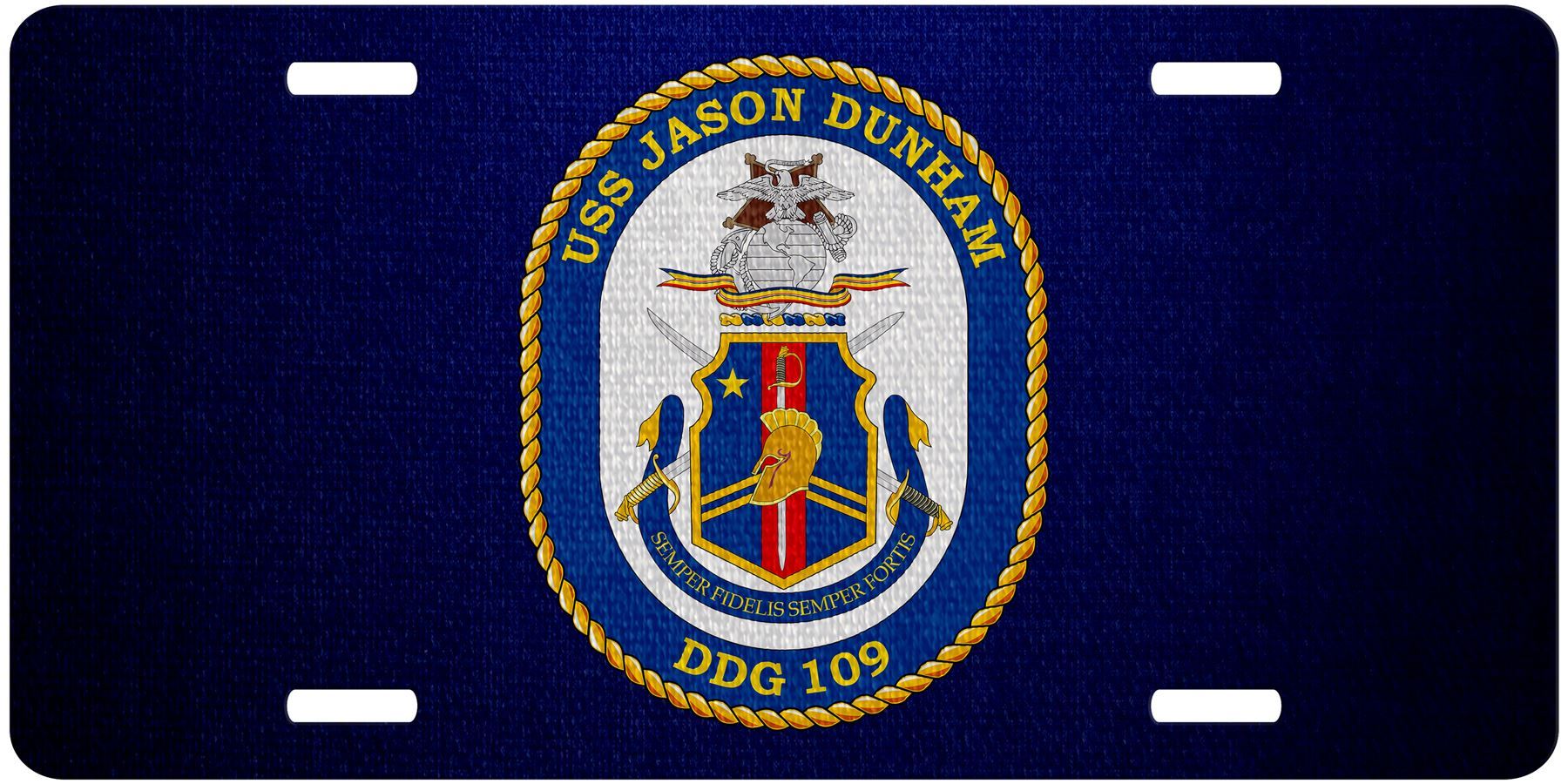 High Grade Aluminum License Plate - US Navy Divisions - Many Options - Picture 16 of 31