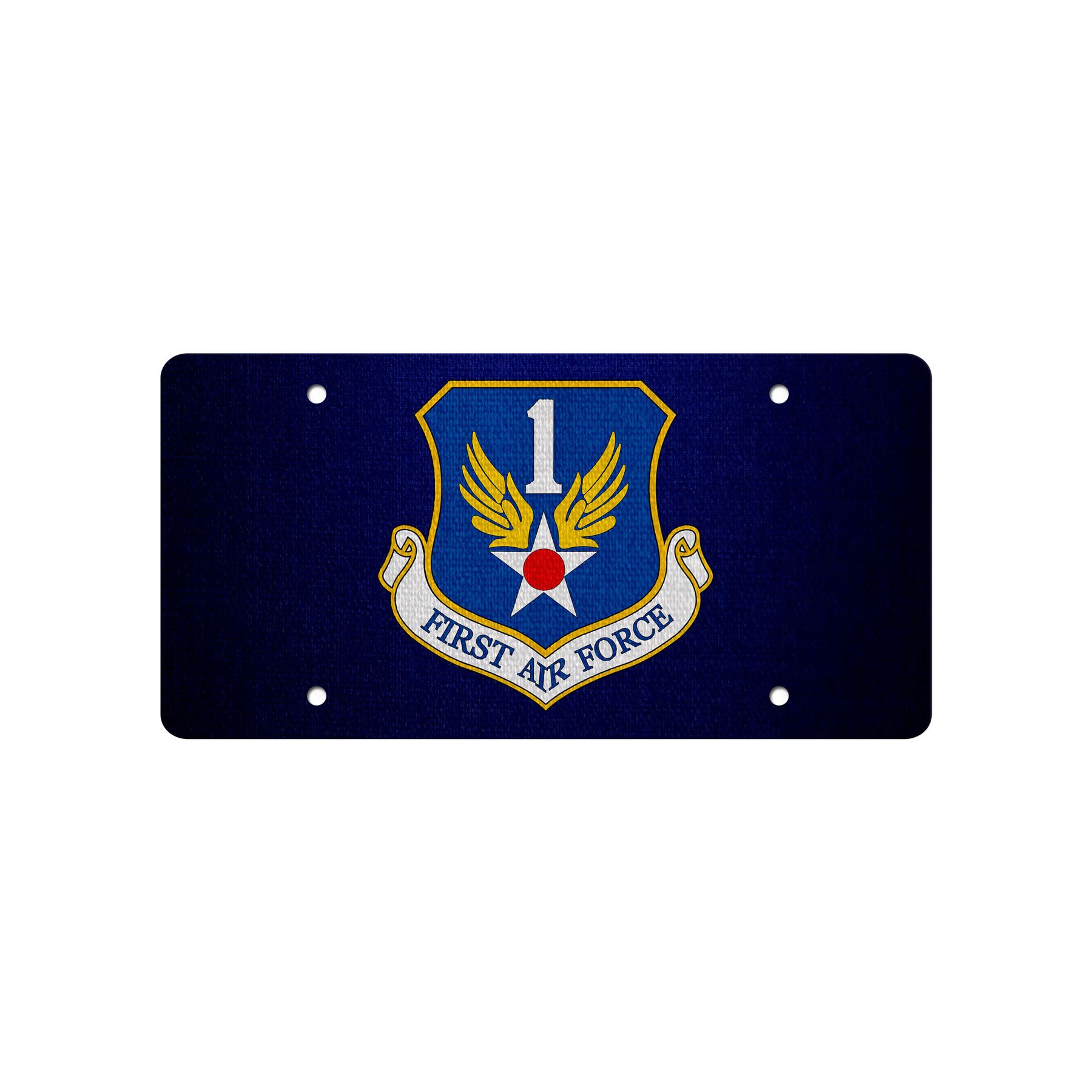 Hochwertiges Aluminium-Nummernschild - US Air Force Divisions - viele Optionen - Bild 12 von 18