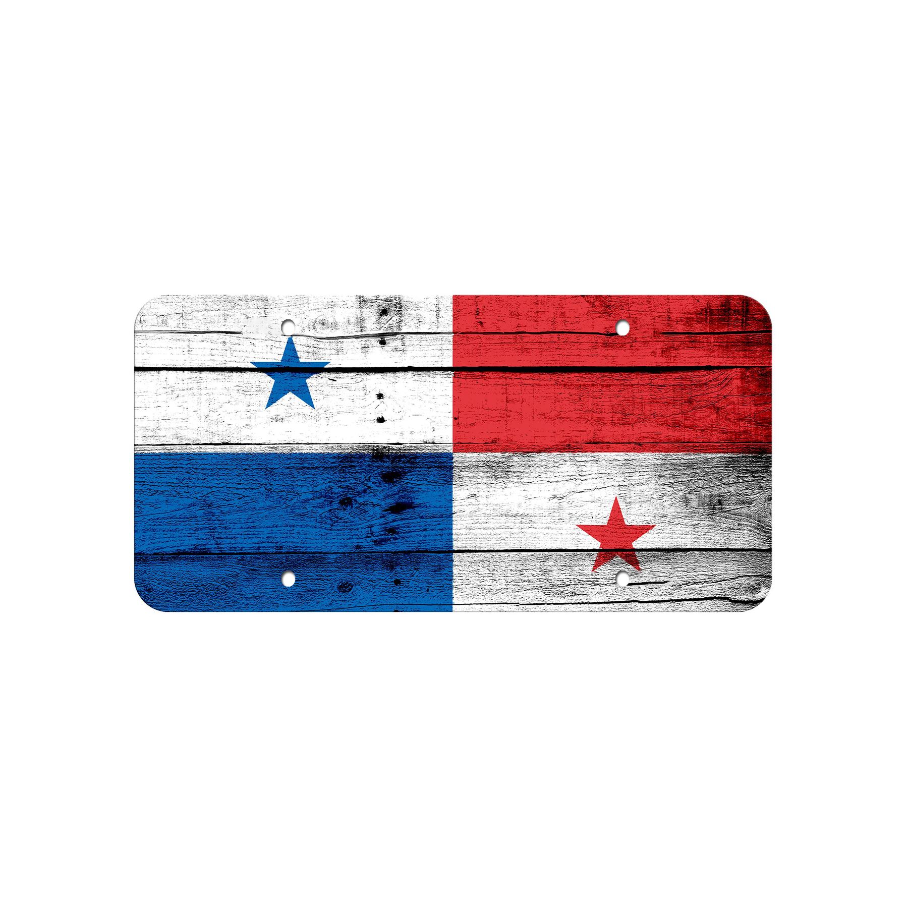 High Grade Aluminum License Plate - Flag of Panama (Panamanian) - Many Options - Picture 9 of 10