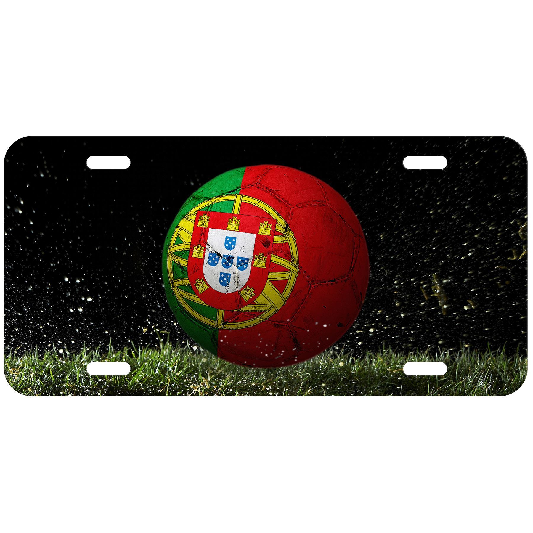 High Grade Aluminum License Plate - Flag of Portugal (Portuguese) - Many Options - Picture 6 of 10