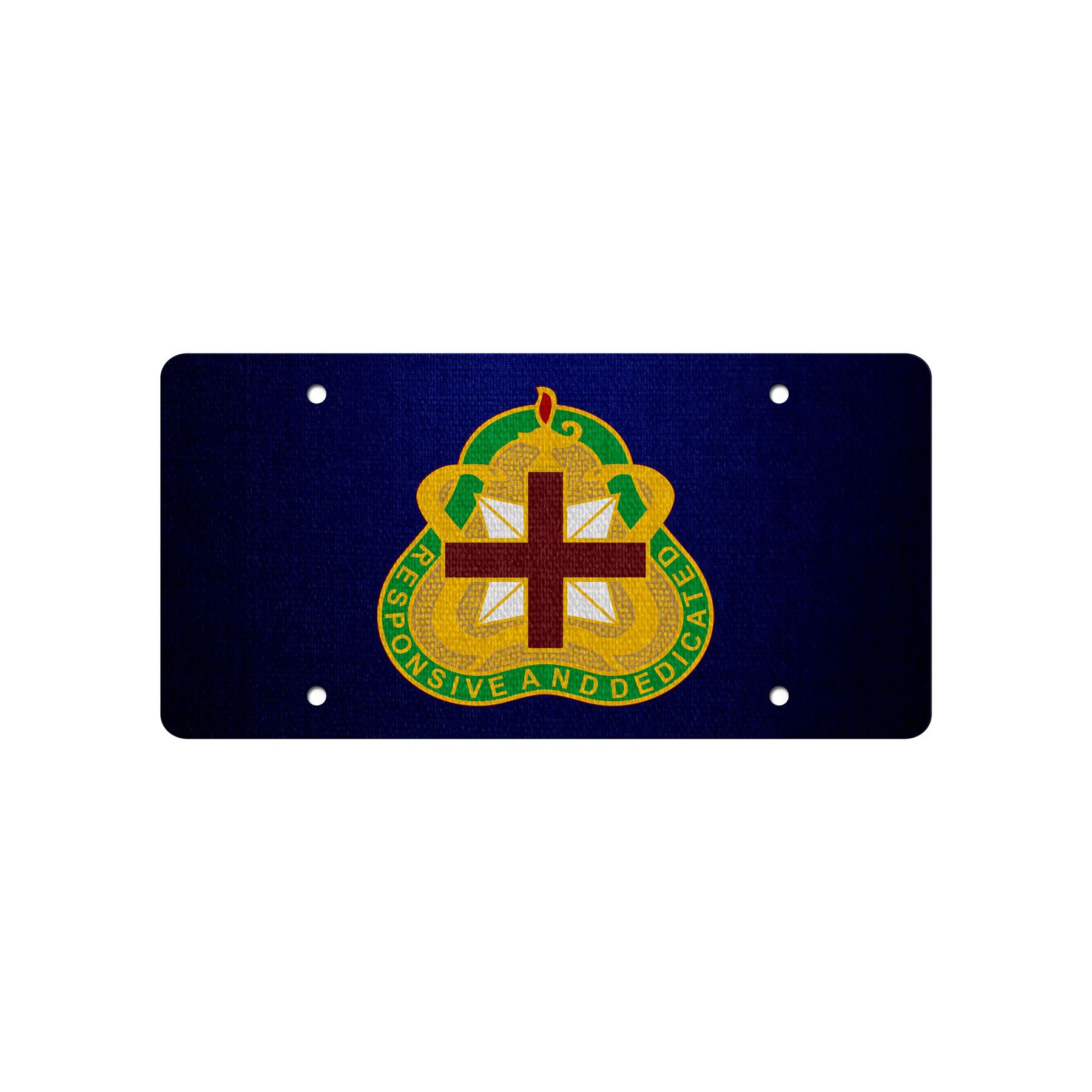High Grade Aluminum License Plate - US Army Divisions - Many Options - Picture 25 of 43