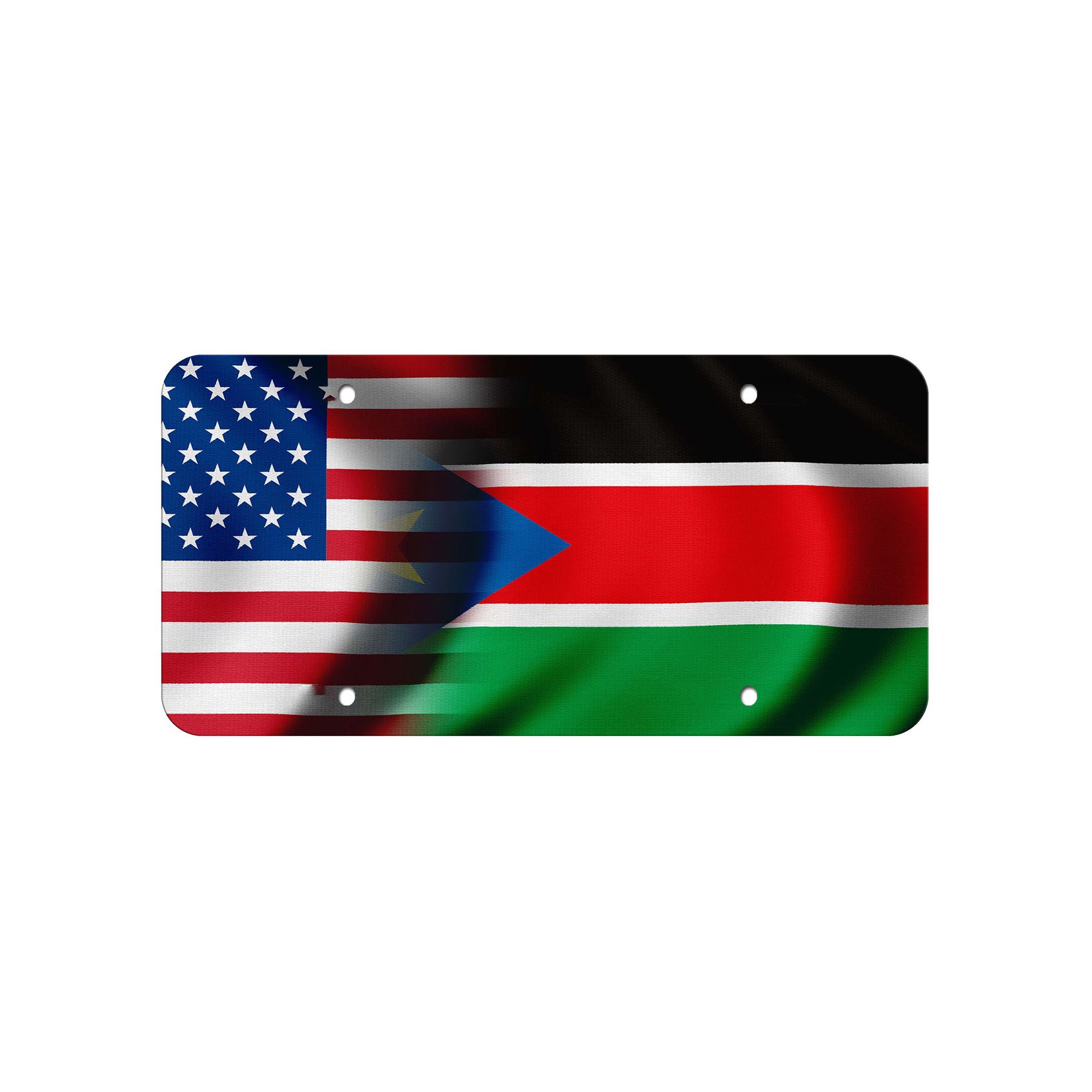 Aluminum License Plate - Flag of South Sudan (Sudanese) - Many Options - Picture 8 of 10