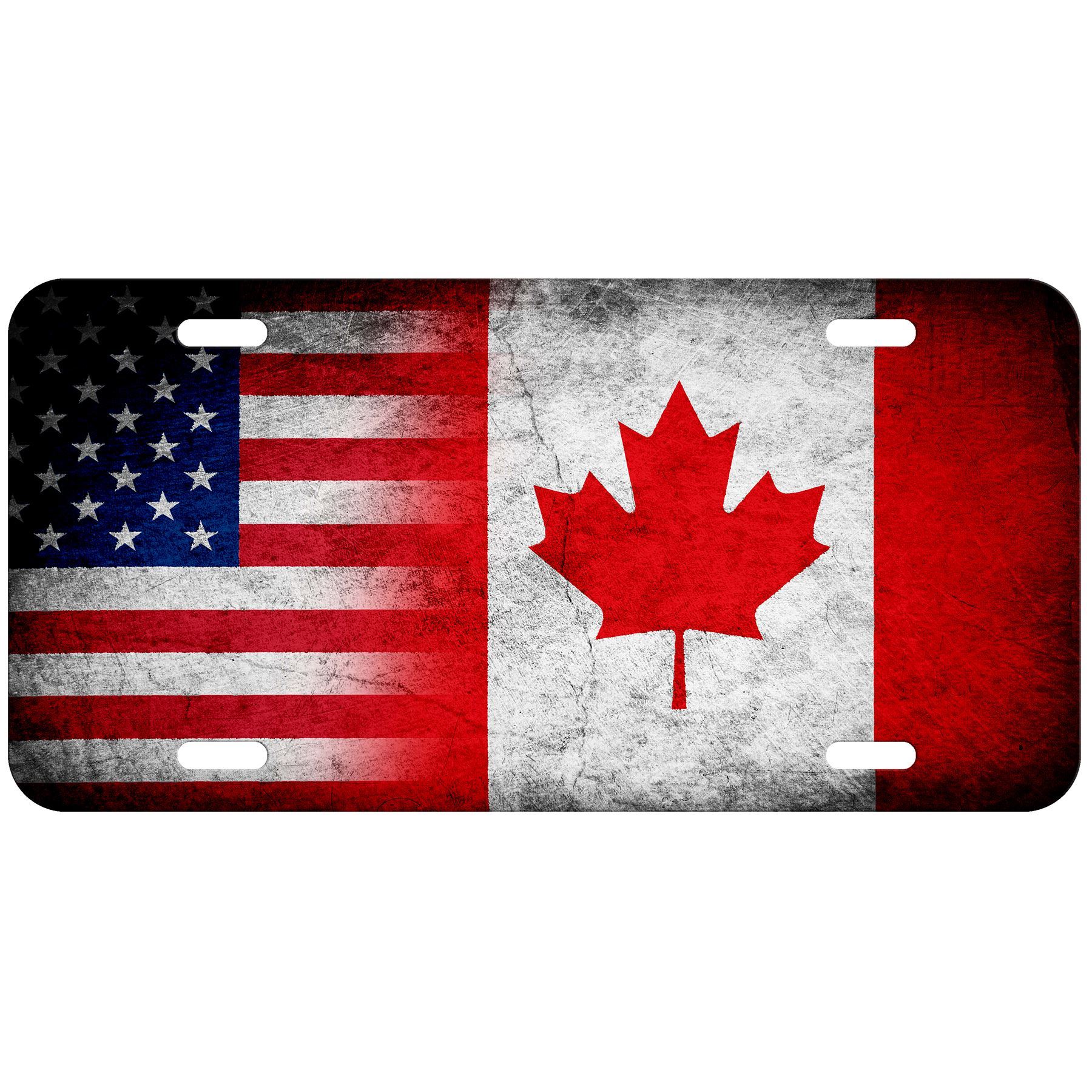 Hochwertiges Aluminium-Nummernschild - Flagge von Kanada (Kanadisch) - viele Optionen - Bild 5 von 10