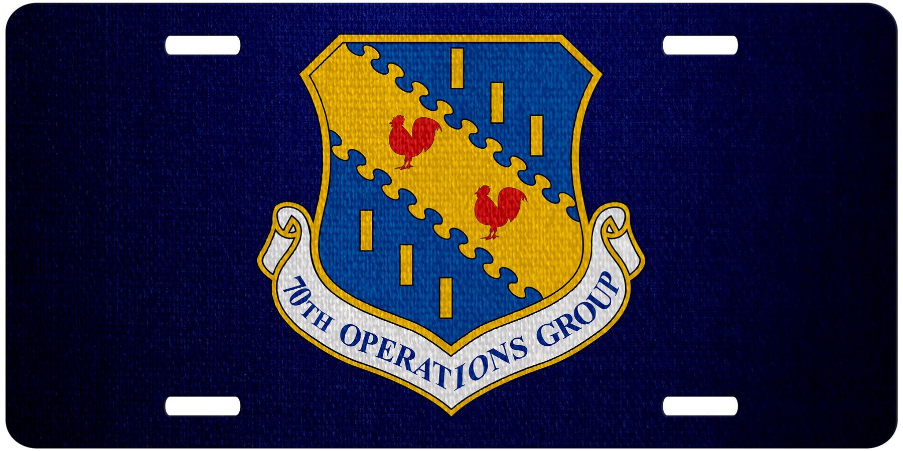 Hochwertiges Aluminium-Nummernschild - US Air Force Divisions - viele Optionen - Bild 6 von 18