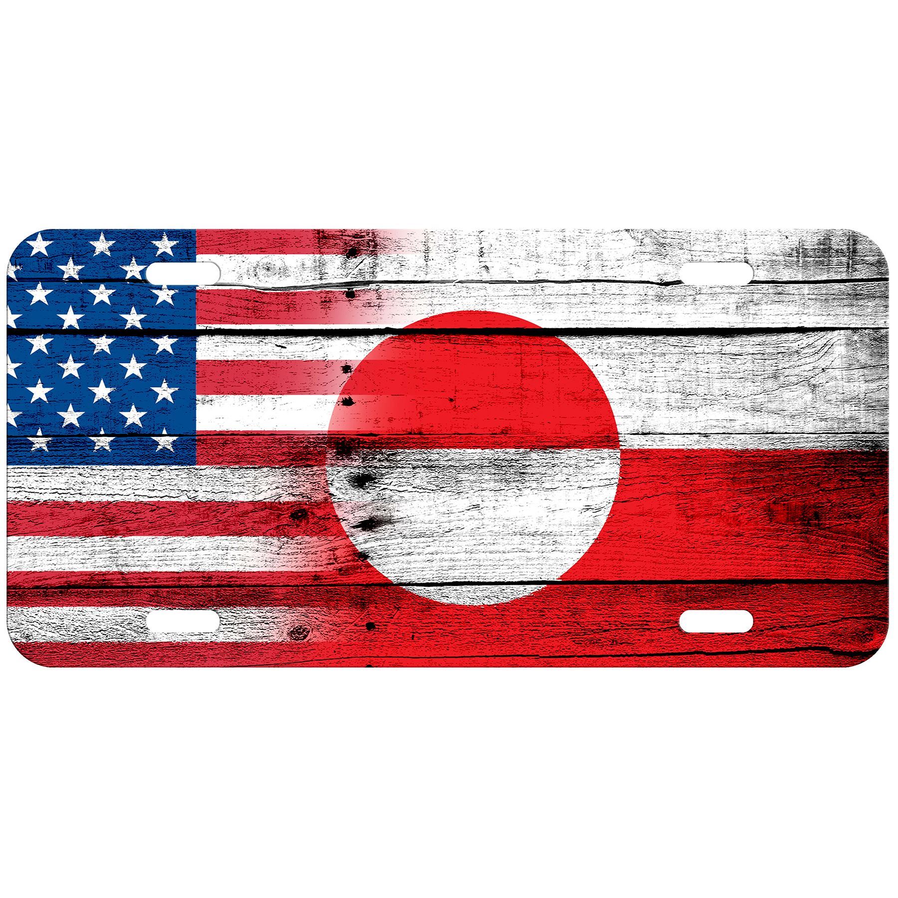 Aluminum License Plate - Flag of Greenland (Greenlander) - Many Options - Picture 10 of 10