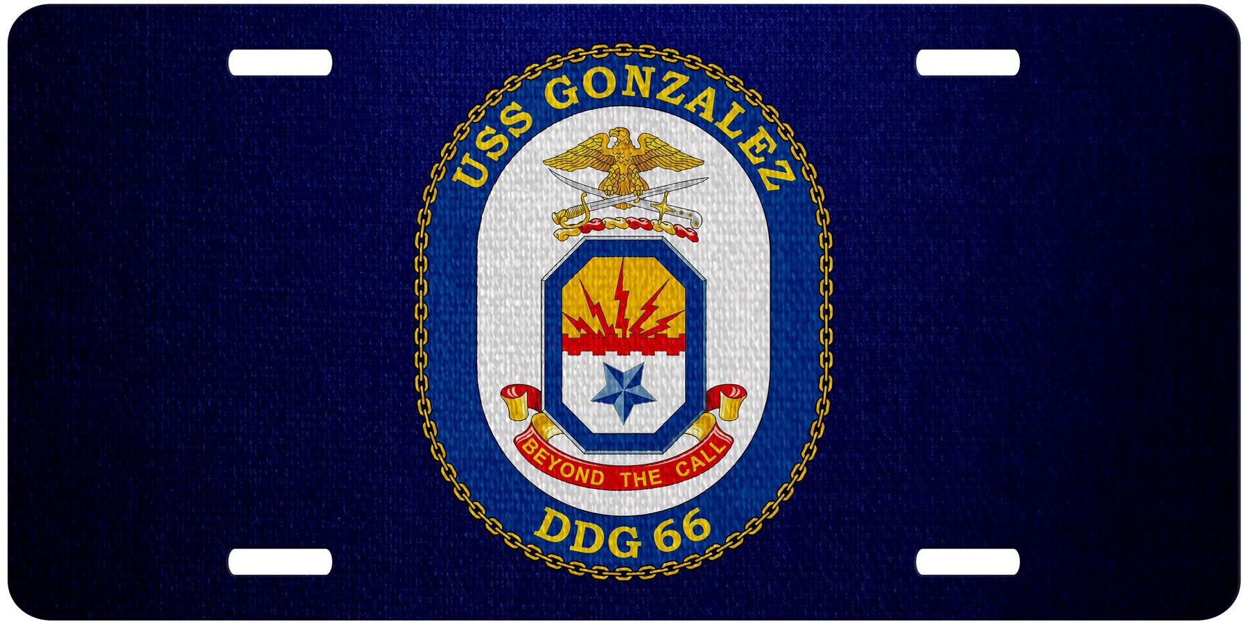 High Grade Aluminum License Plate - US Navy Divisions - Many Options - Picture 13 of 31