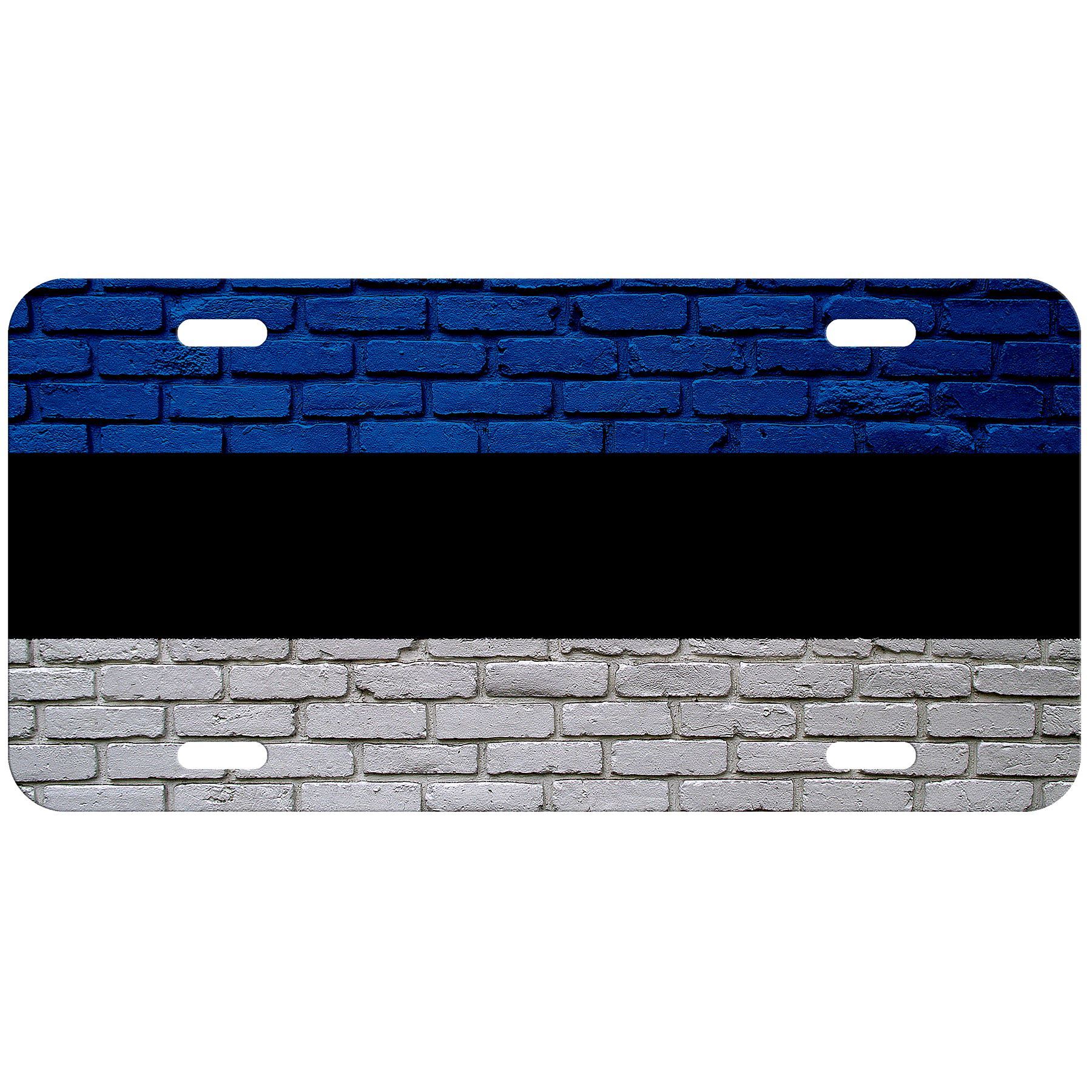 Placa de licencia de aluminio de alta calidad - bandera de Estonia (estonia) - muchas opciones - Imagen 2 de 10
