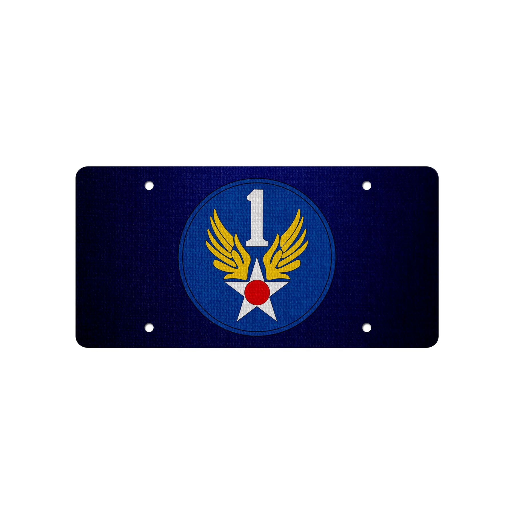 Hochwertiges Aluminium-Nummernschild - US Air Force Divisions - viele Optionen - Bild 13 von 18