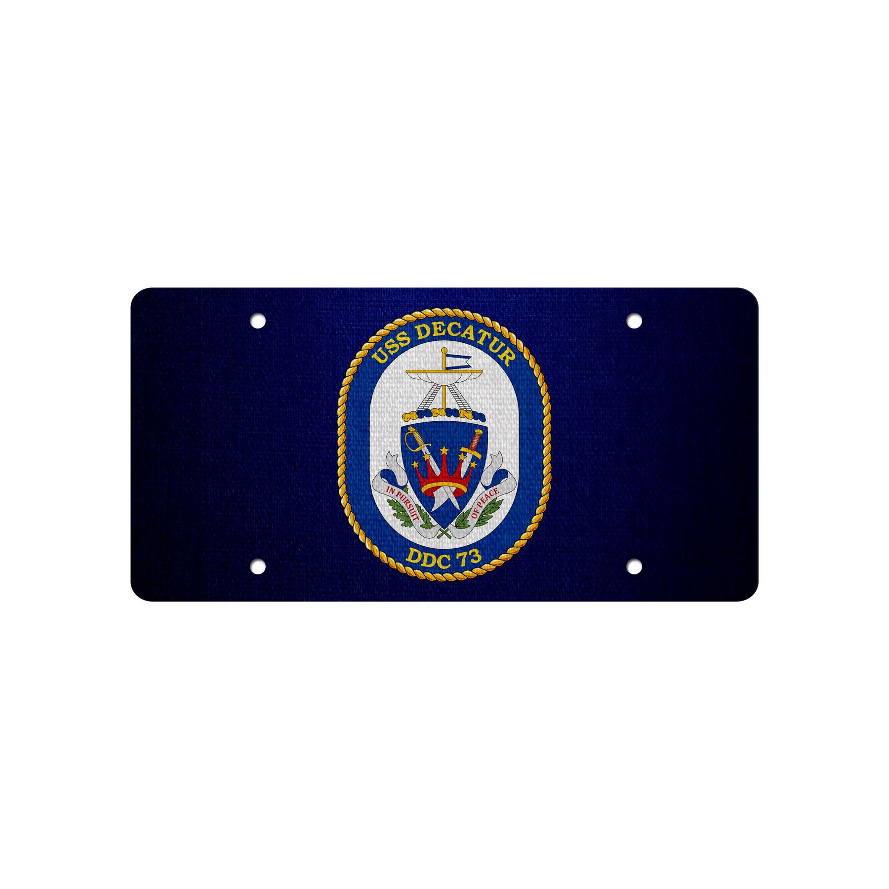 High Grade Aluminum License Plate - US Navy Divisions - Many Options - Picture 8 of 31