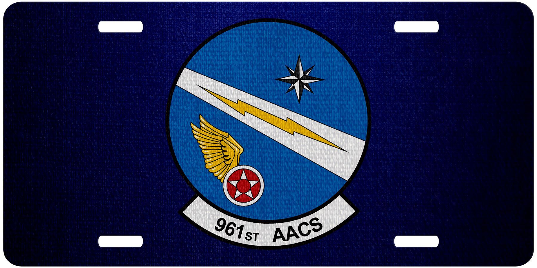 Hochwertiges Aluminium-Nummernschild - US Air Force Divisions - viele Optionen - Bild 8 von 18