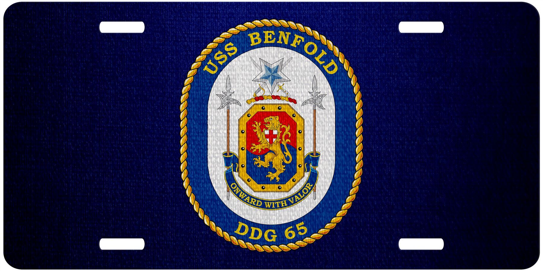 High Grade Aluminum License Plate - US Navy Divisions - Many Options - Picture 4 of 31