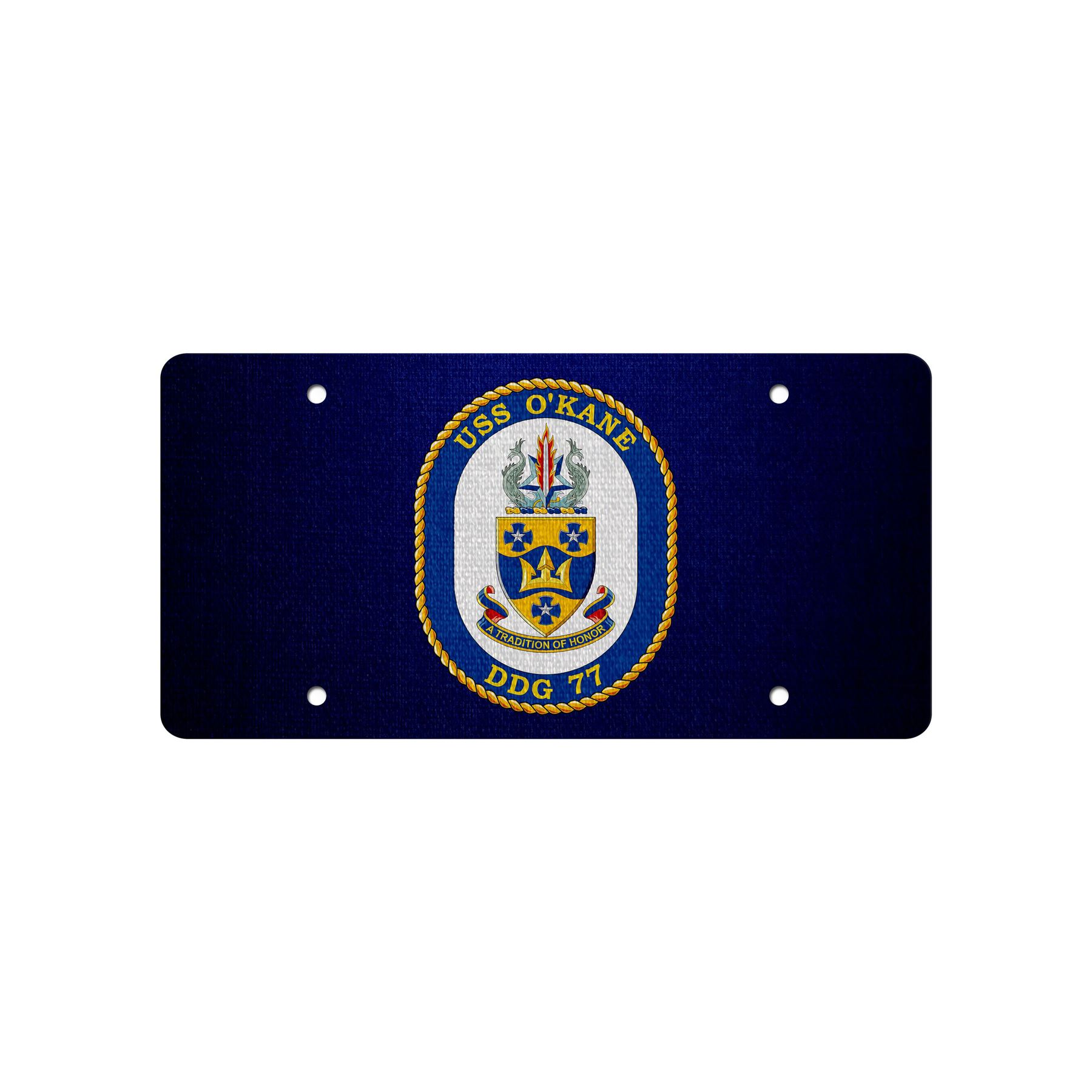 High Grade Aluminum License Plate - US Navy Divisions - Many Options - Picture 24 of 31