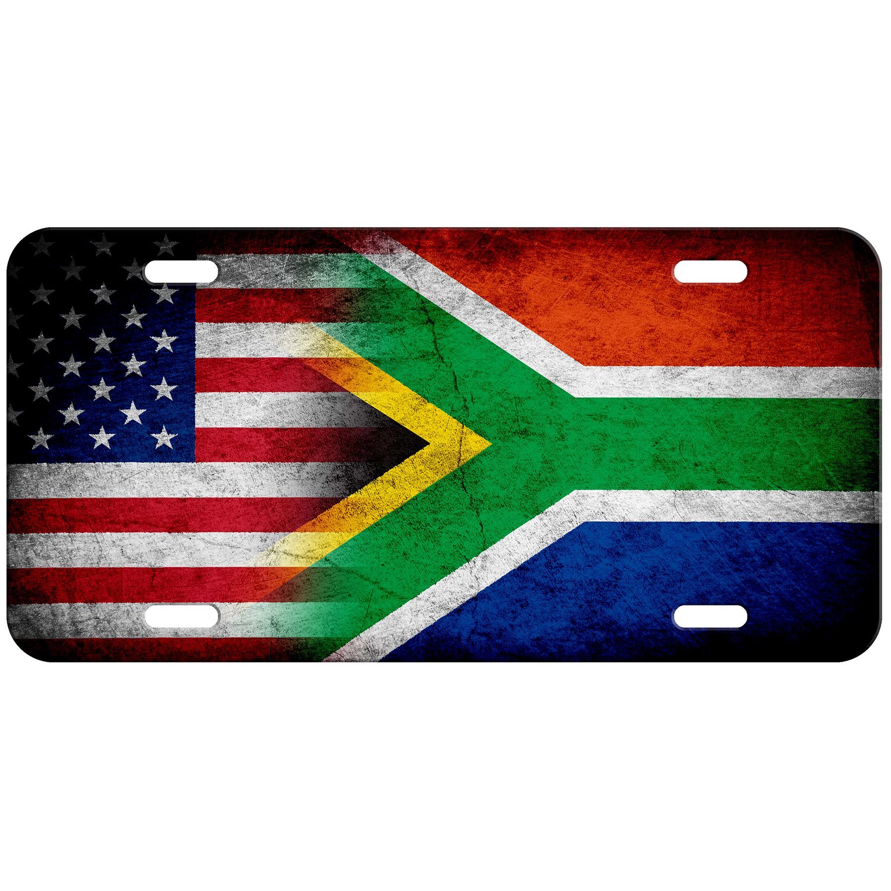 Aluminum License Plate - Flag of South Africa (African) - Many Options - Picture 5 of 10