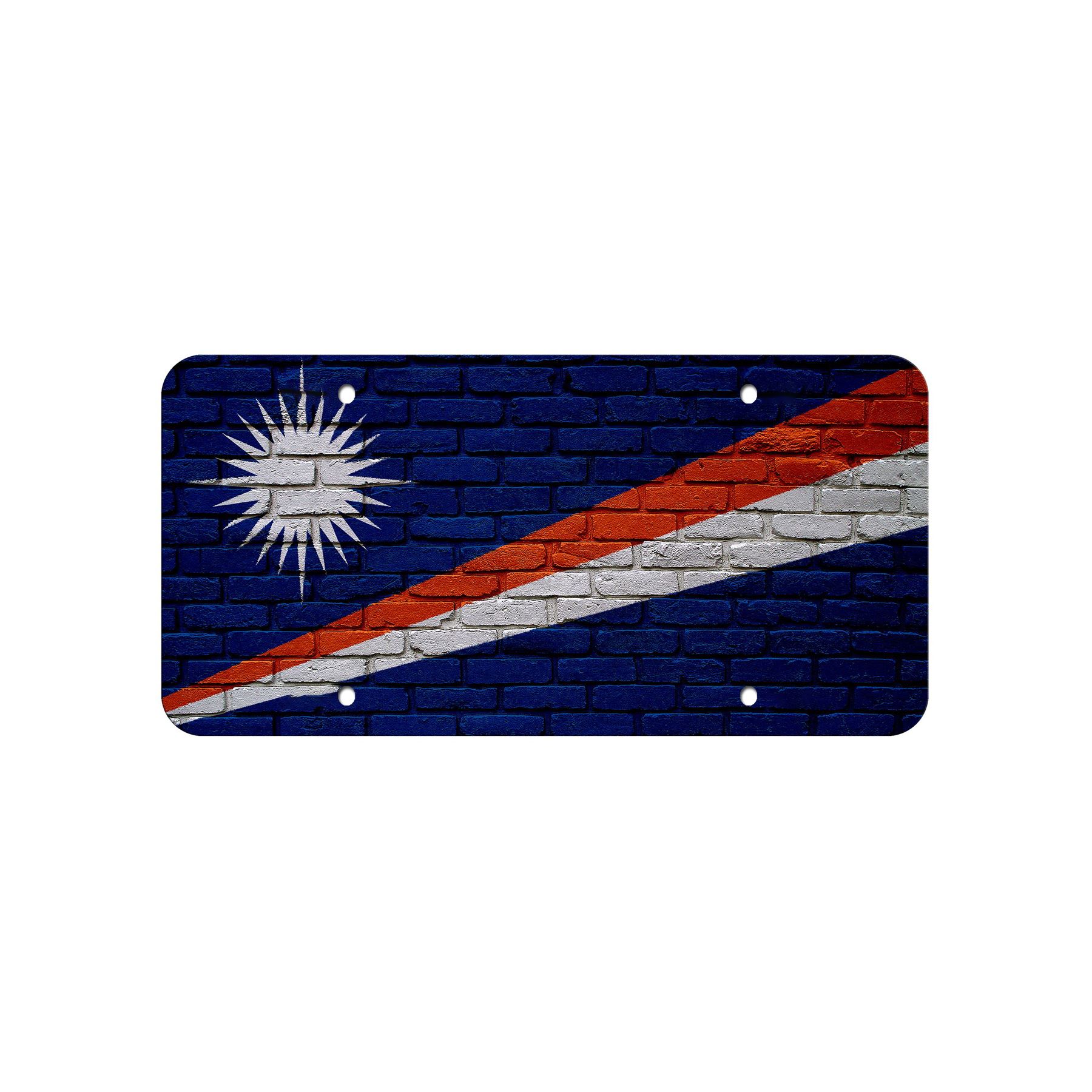 Placa de aluminio de alta calidad - bandera de las Islas Marshall - muchas opciones - Imagen 2 de 10