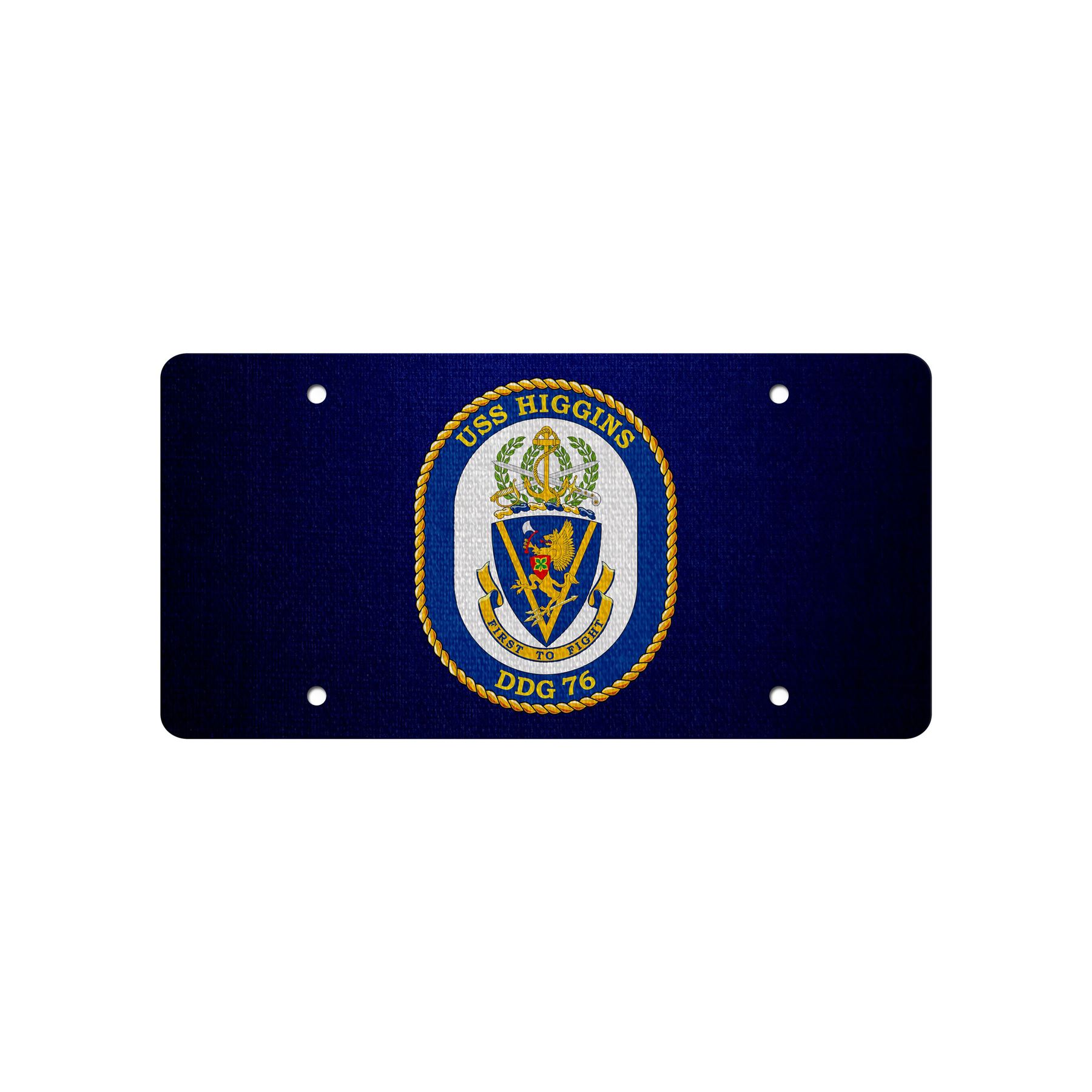 High Grade Aluminum License Plate - US Navy Divisions - Many Options - Picture 15 of 31