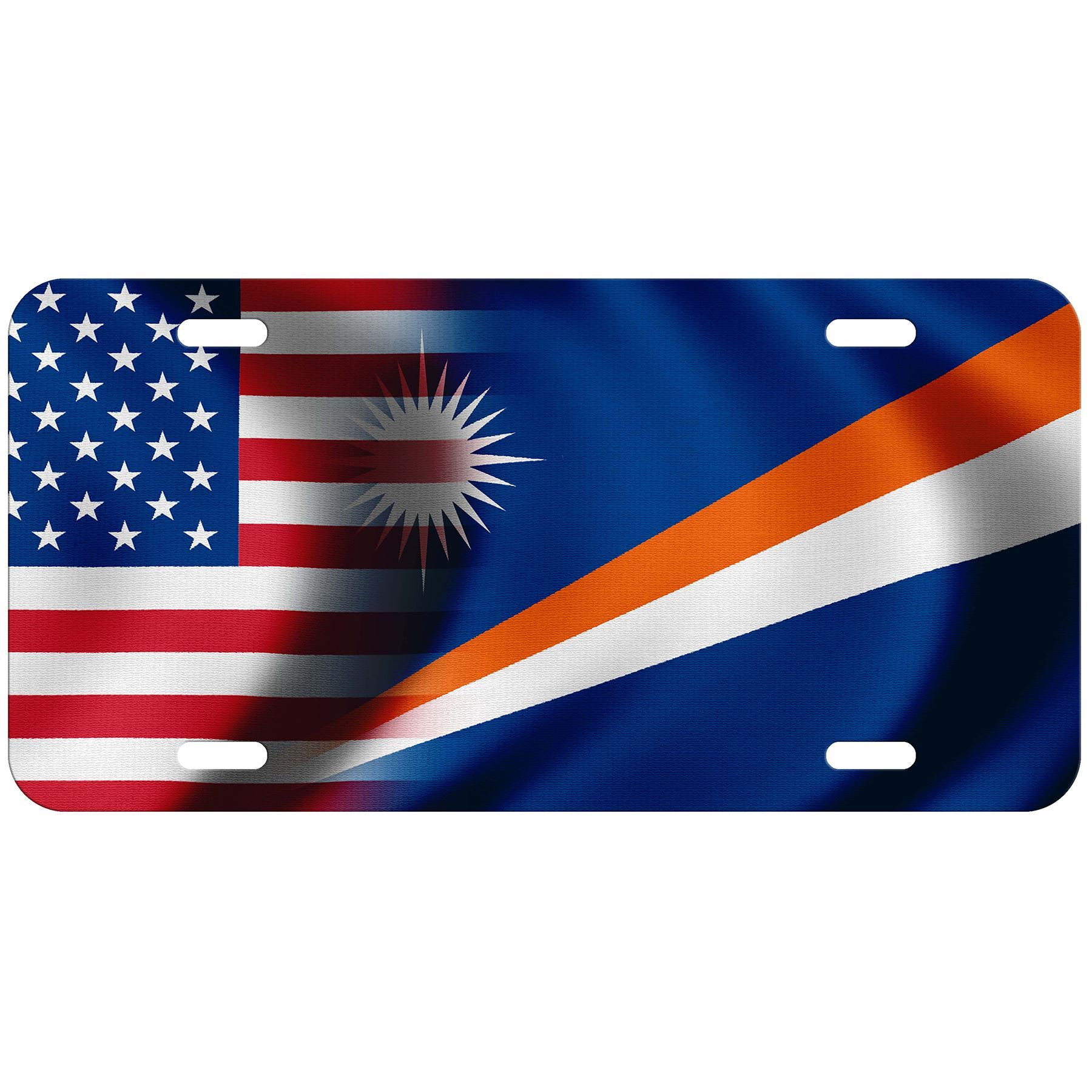 Placa de aluminio de alta calidad - bandera de las Islas Marshall - muchas opciones - Imagen 8 de 10
