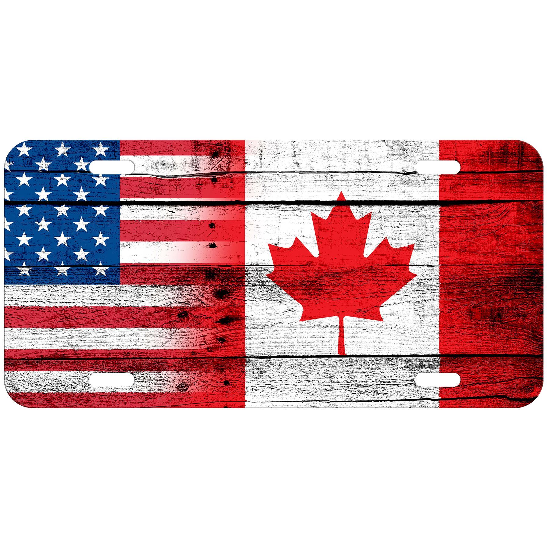 Hochwertiges Aluminium-Nummernschild - Flagge von Kanada (Kanadisch) - viele Optionen - Bild 10 von 10