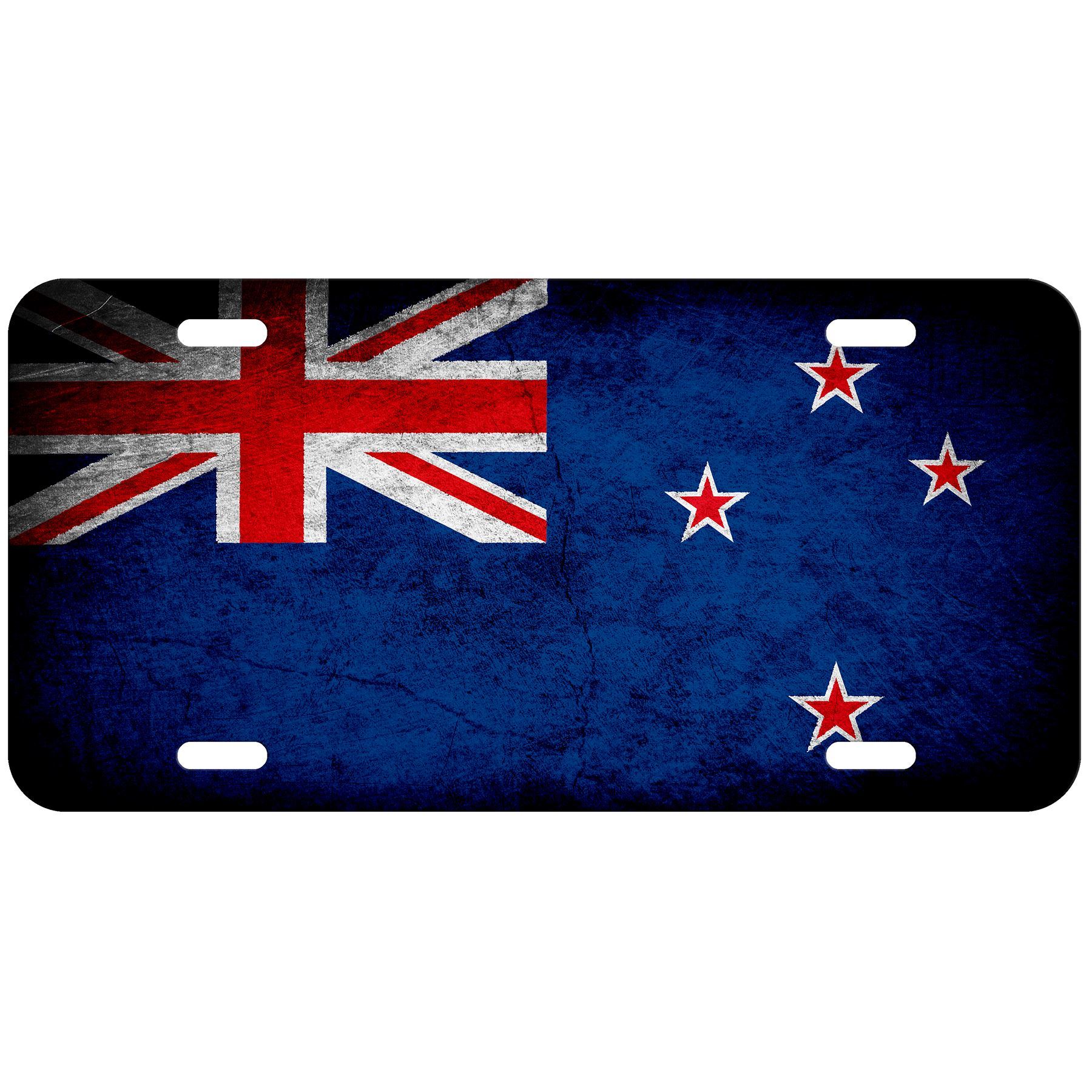 Aluminum License Plate - Flag of New Zealand (Zealander) - Many Options - Picture 4 of 10