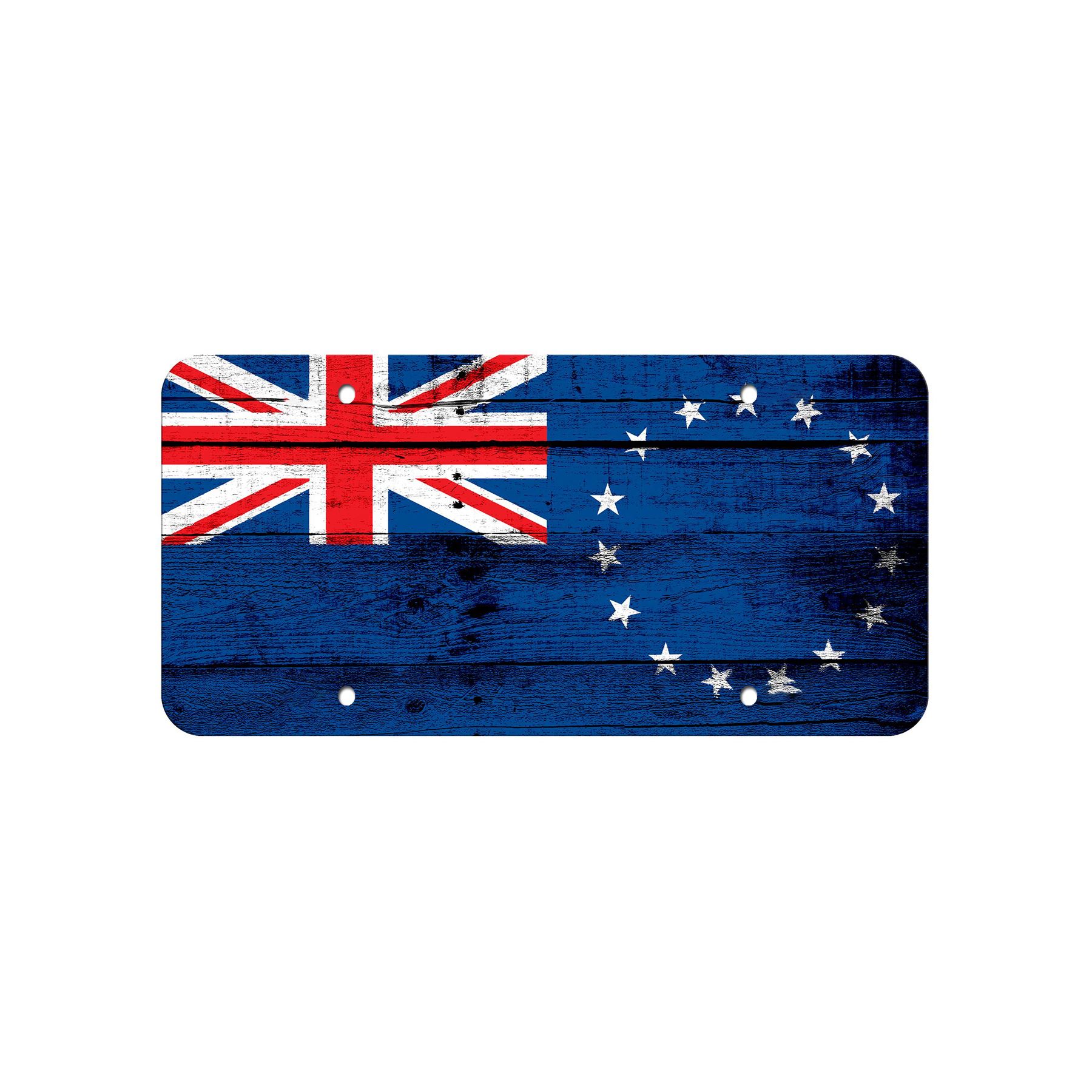 High Grade Aluminum License Plate - Flag of Cook Islands - Many Options - Picture 9 of 10